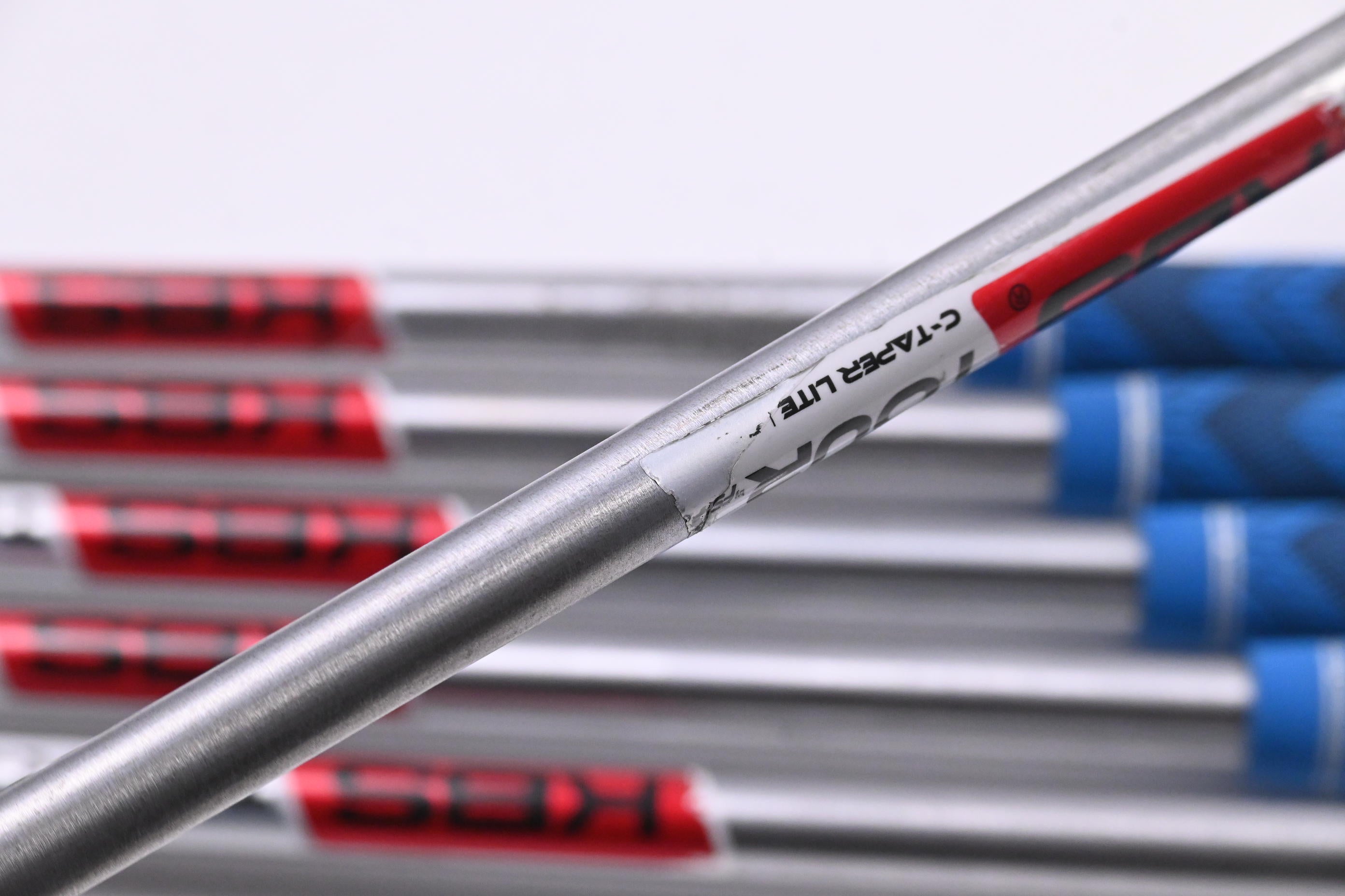 Mizuno Pro 221 Irons / 5-PW / Stiff Flex KBS Tour C-Taper Lite Shafts