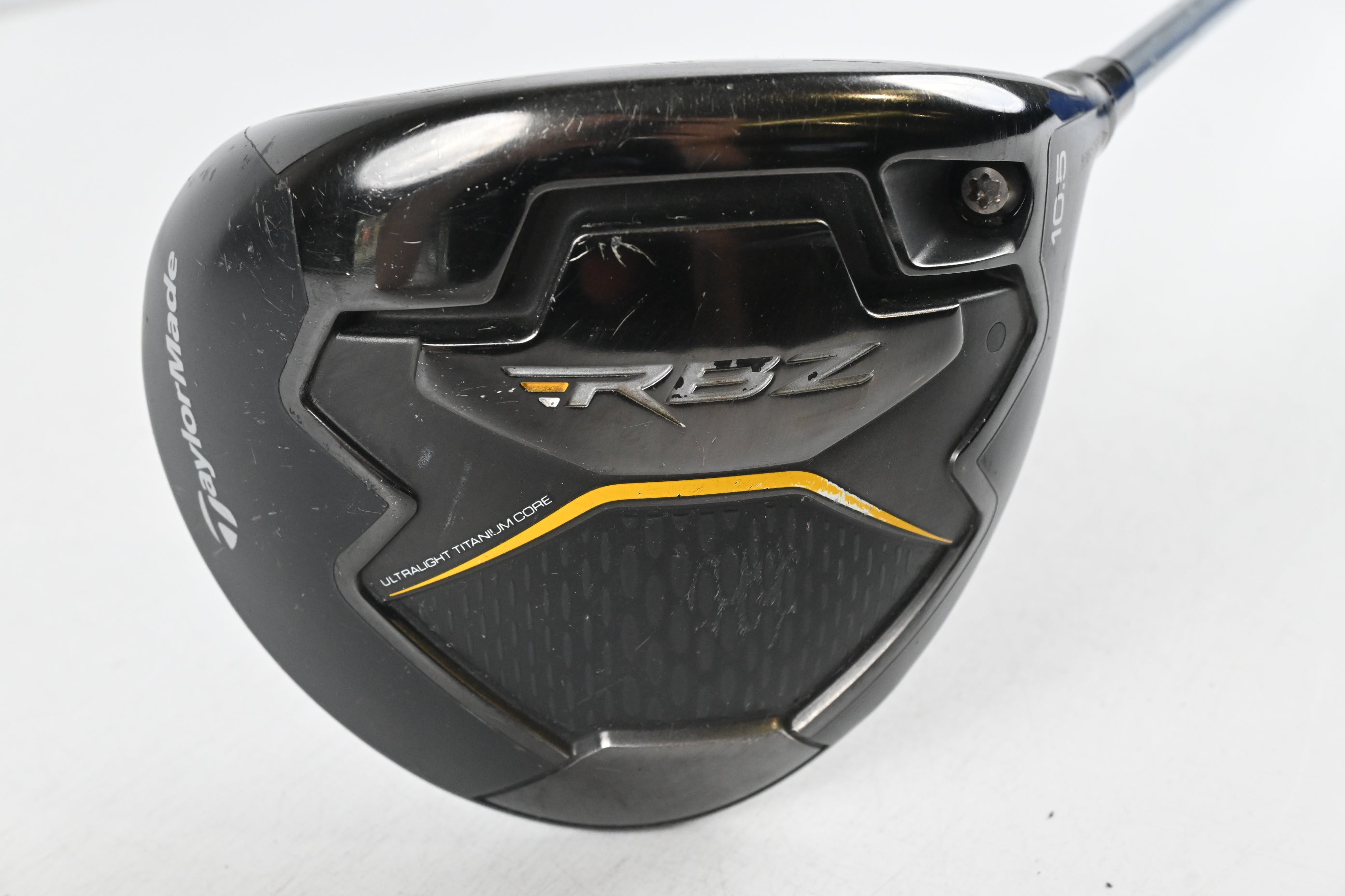 Taylormade RBZ Black Driver / 10.5 Degree / Regular Flex Matrix Ozik MFS White Tie