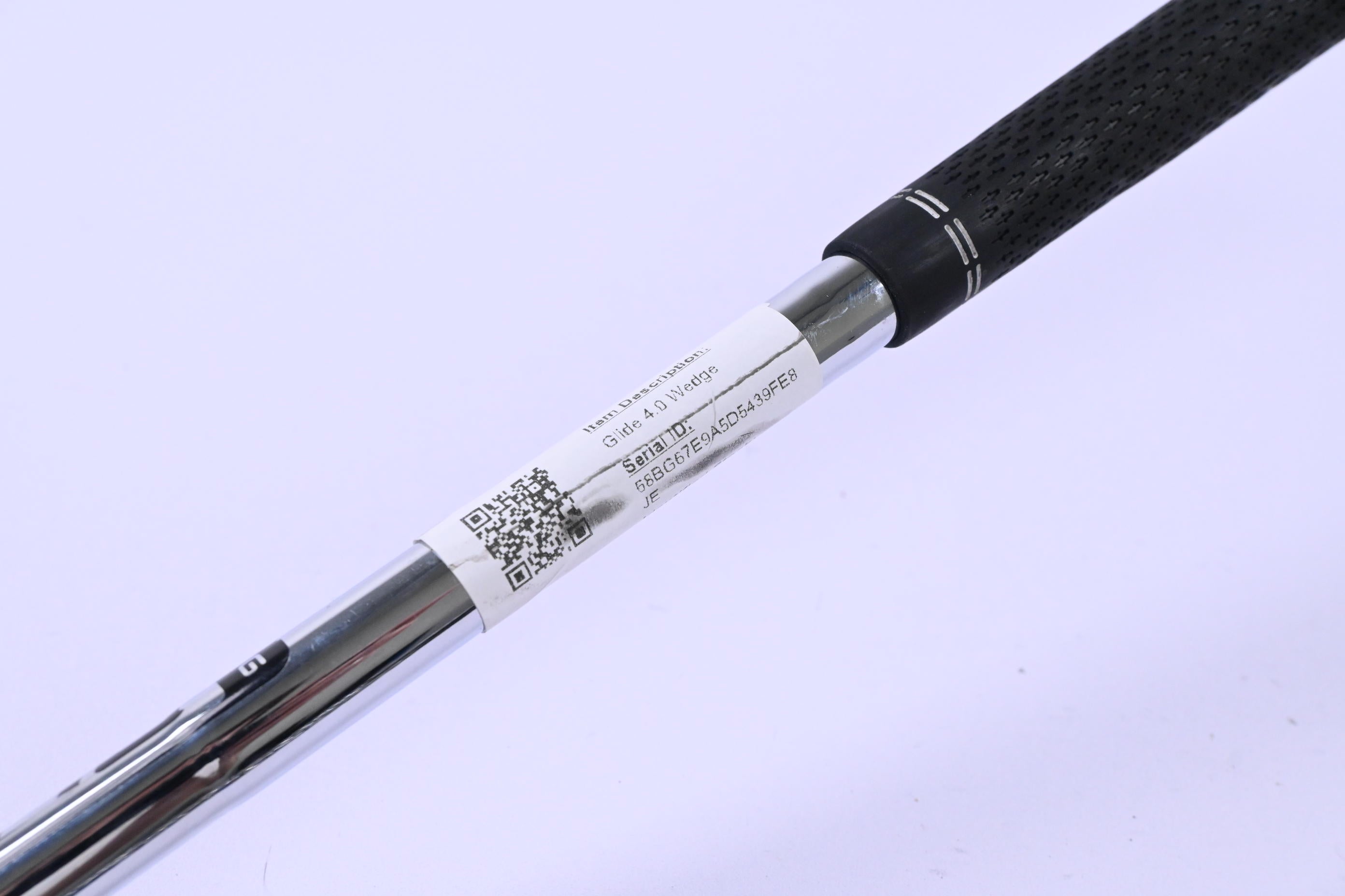 Ping Glide 4.0 Lob Wedge / 58 Degree / Black Dot / Wedge Flex Ping AWT 2.0 Shaft