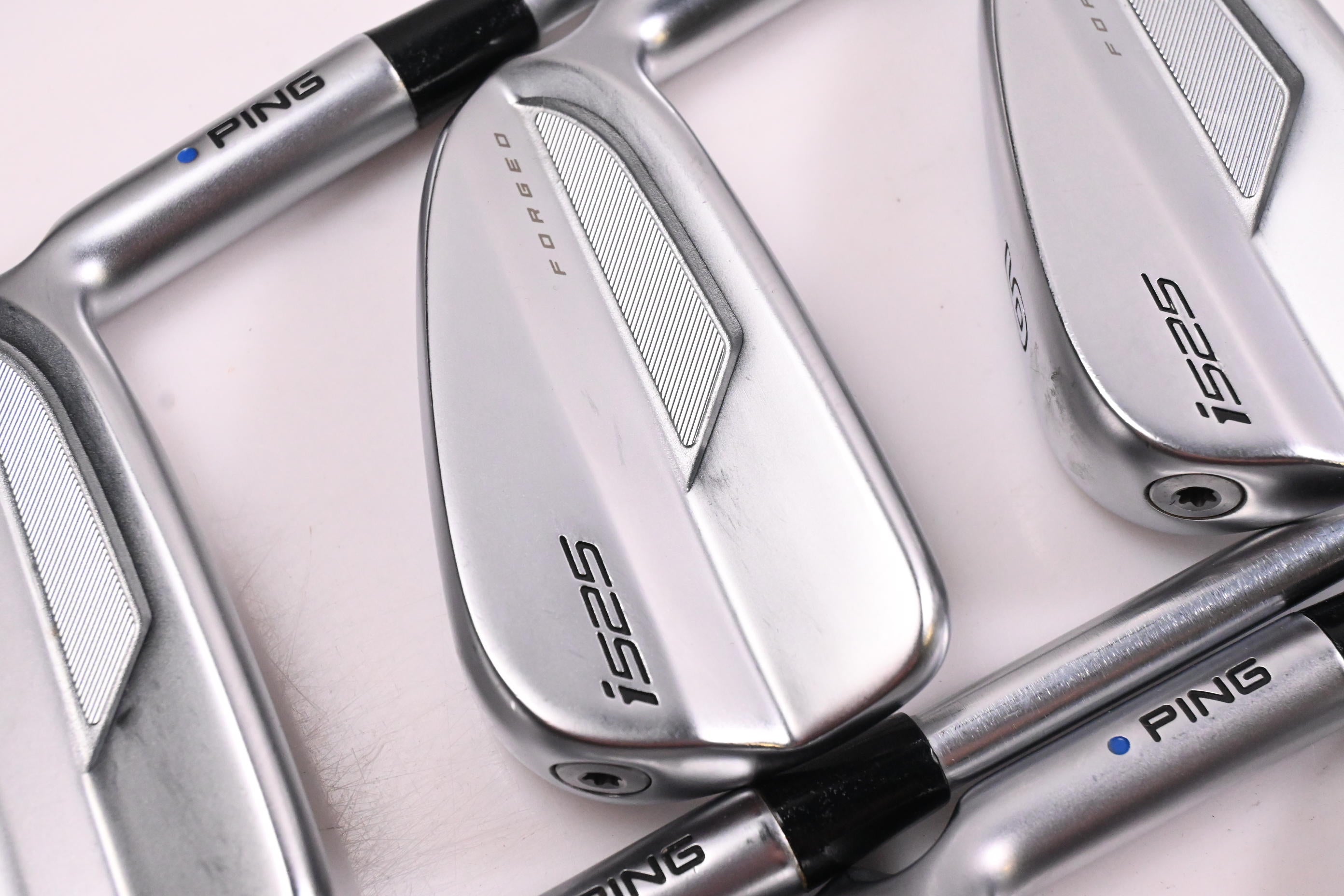 Ping i525 Irons / 4-PW / Blue Dot / Regular Flex Project X IO 105 Shafts
