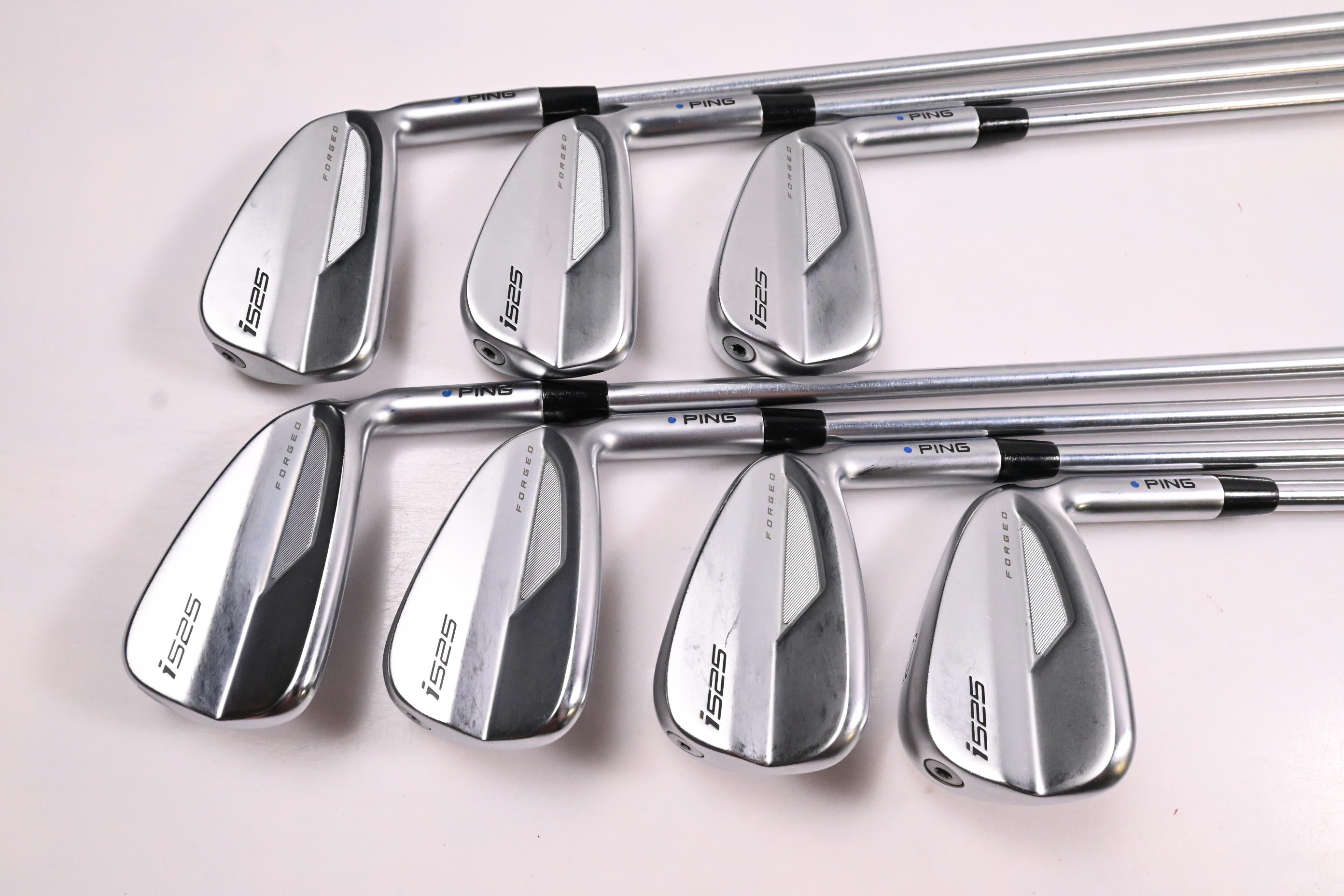 Ping i525 Irons / 4-PW / Blue Dot / Regular Flex Project X IO 105 Shafts