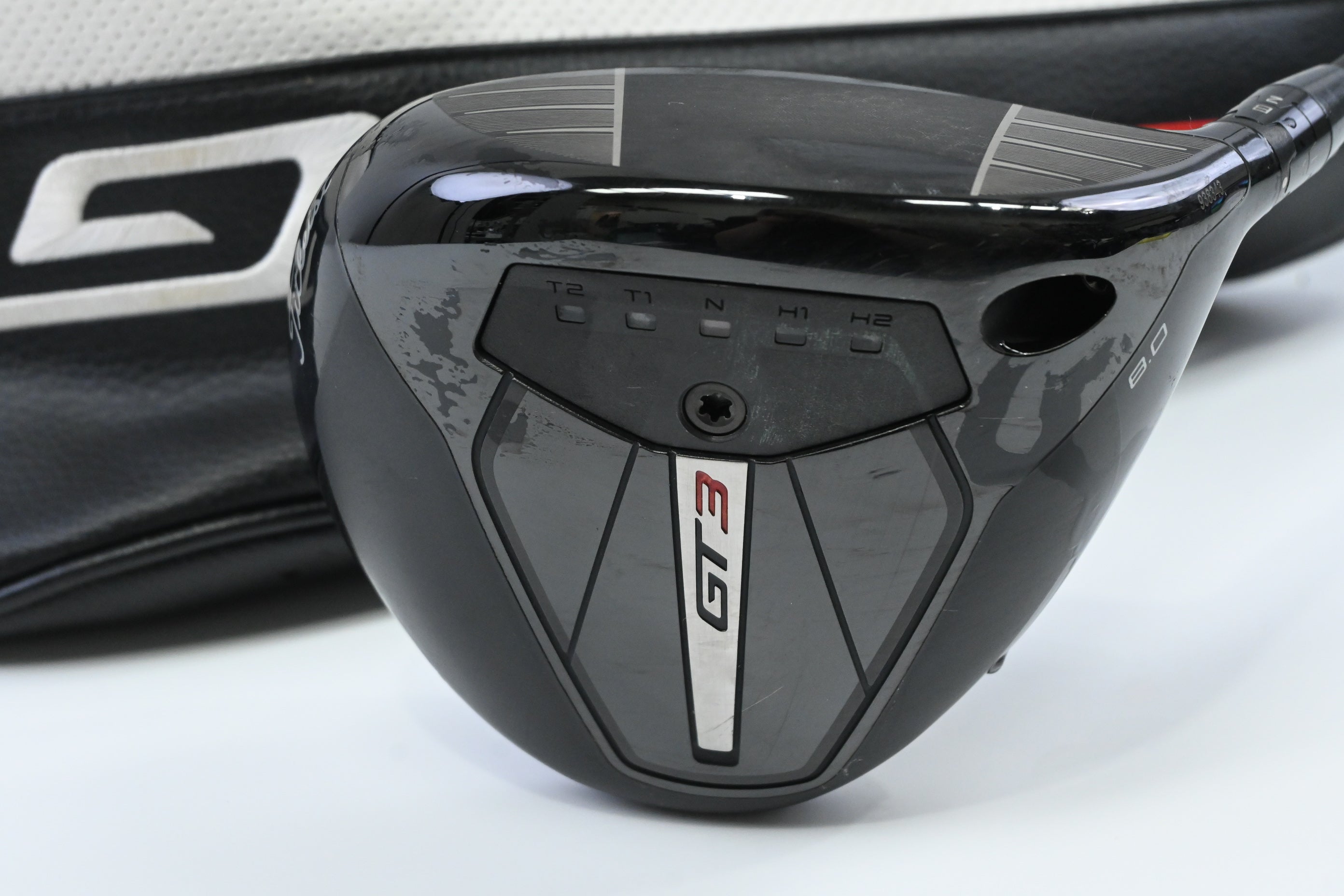 Titleist GT3 Driver / 8 Degree / Stiff Flex HZRDUS Gen5 Black 60 Shaft