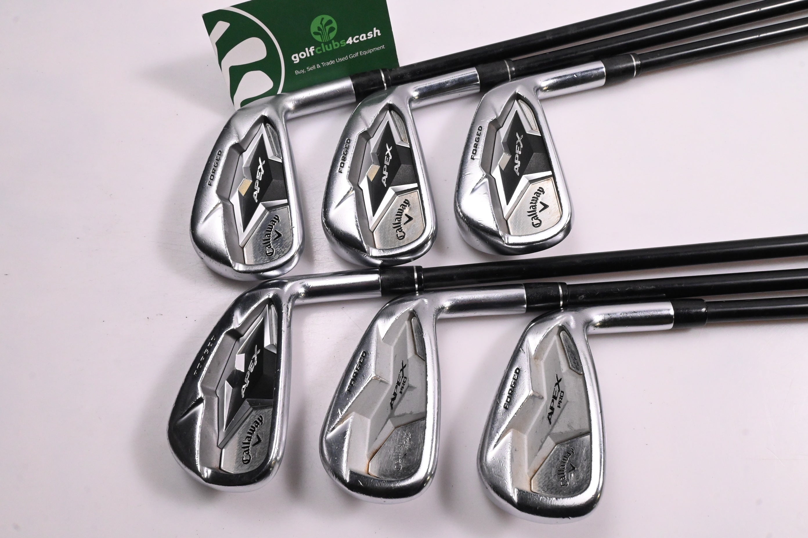 Callaway Apex 19 Irons / 4-9i / Regular Flex KBS TGI 90 Shafts