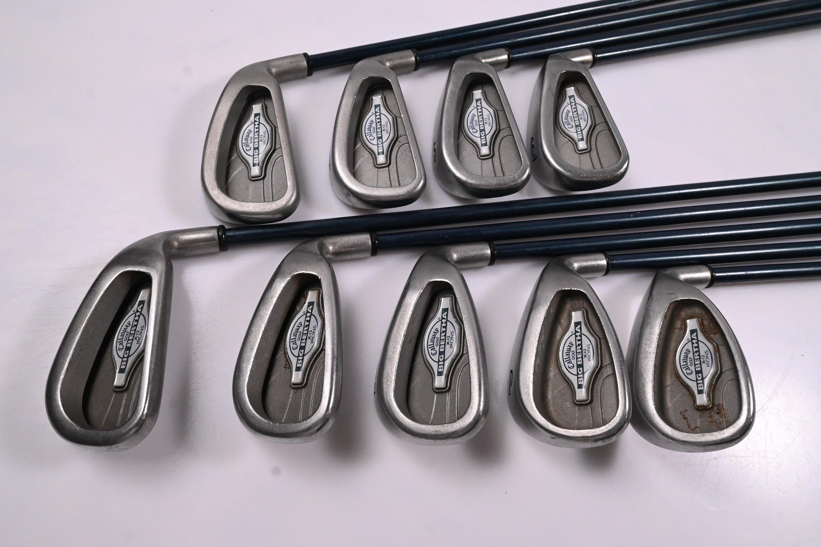 Ladies Callaway X-12 Irons / 3-PW+SW / Ladies Flex Callaway 99 Shafts