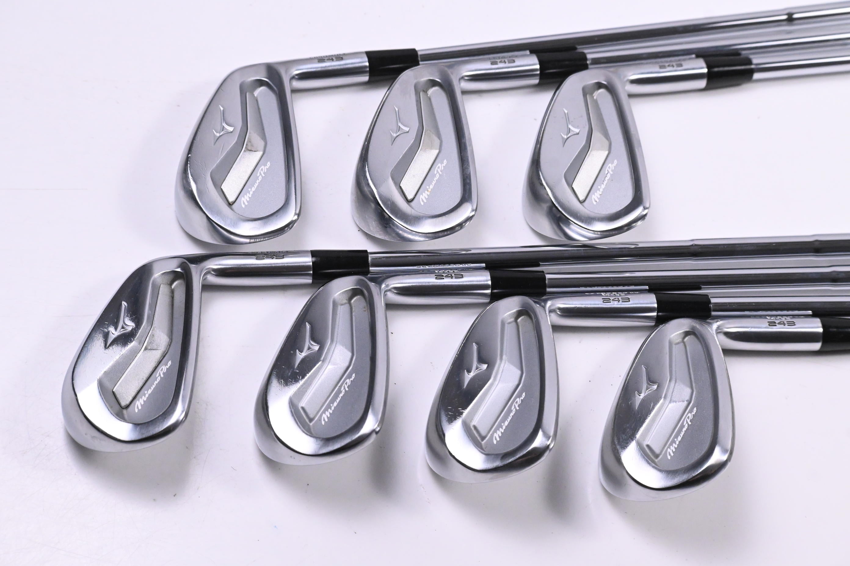 Mizuno Pro 243 Irons / 4-PW / Stiff Flex Dynamic Gold MID 115 Shafts