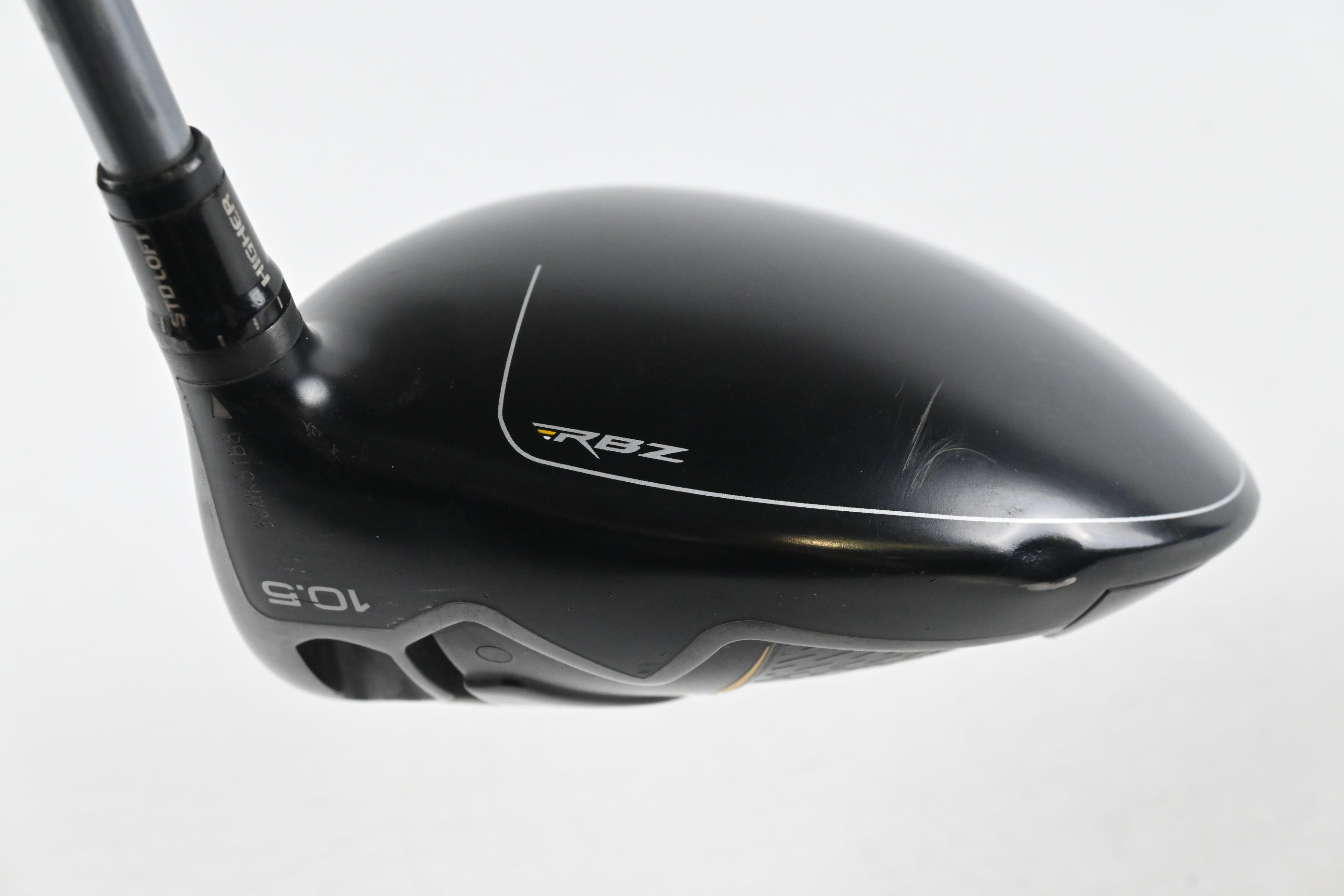 Taylormade RBZ Black Driver / 10.5 Degree / Regular Flex Matrix Ozik MFS White Tie