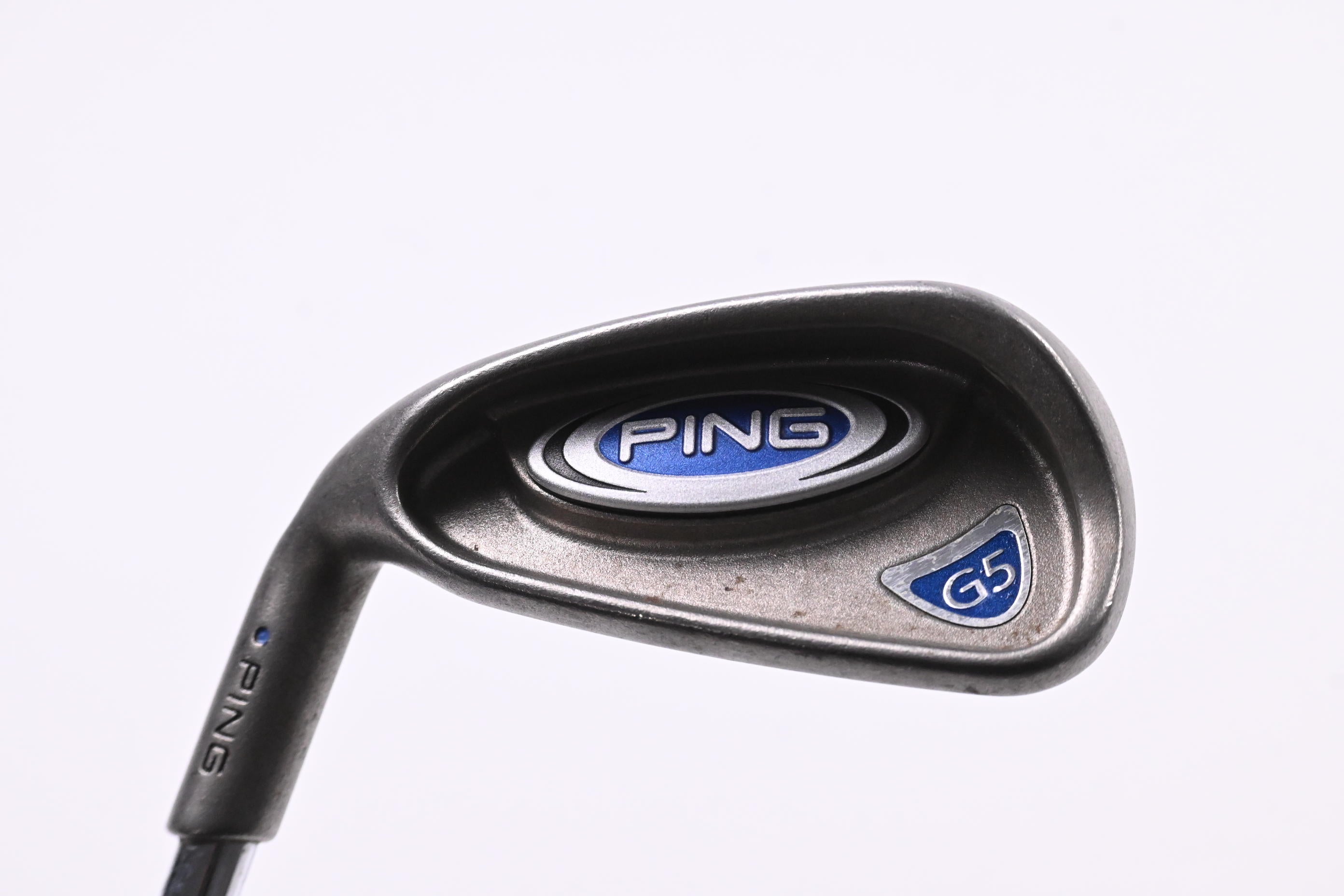 Left Hand Ping G5 #6 Iron / 30.5 Degree / Blue Dot / Stiff Flex Steel Shaft
