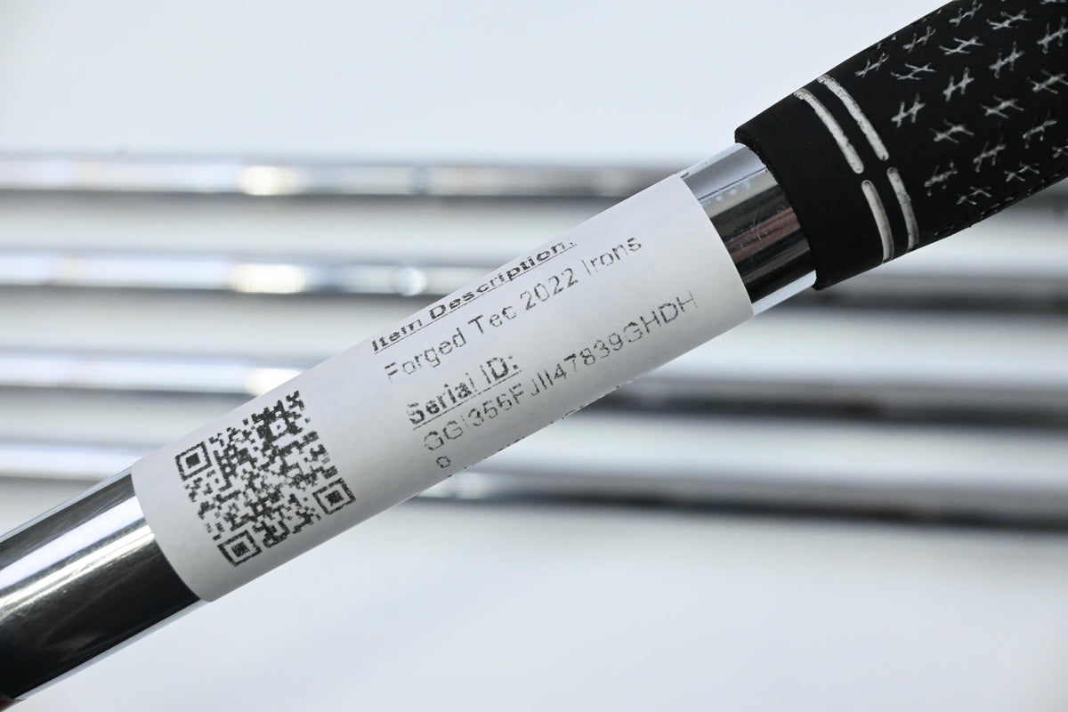 Cobra Forged Tec 2022 Irons / 6-PW / X-Flex KBS $-Taper 130 Shafts