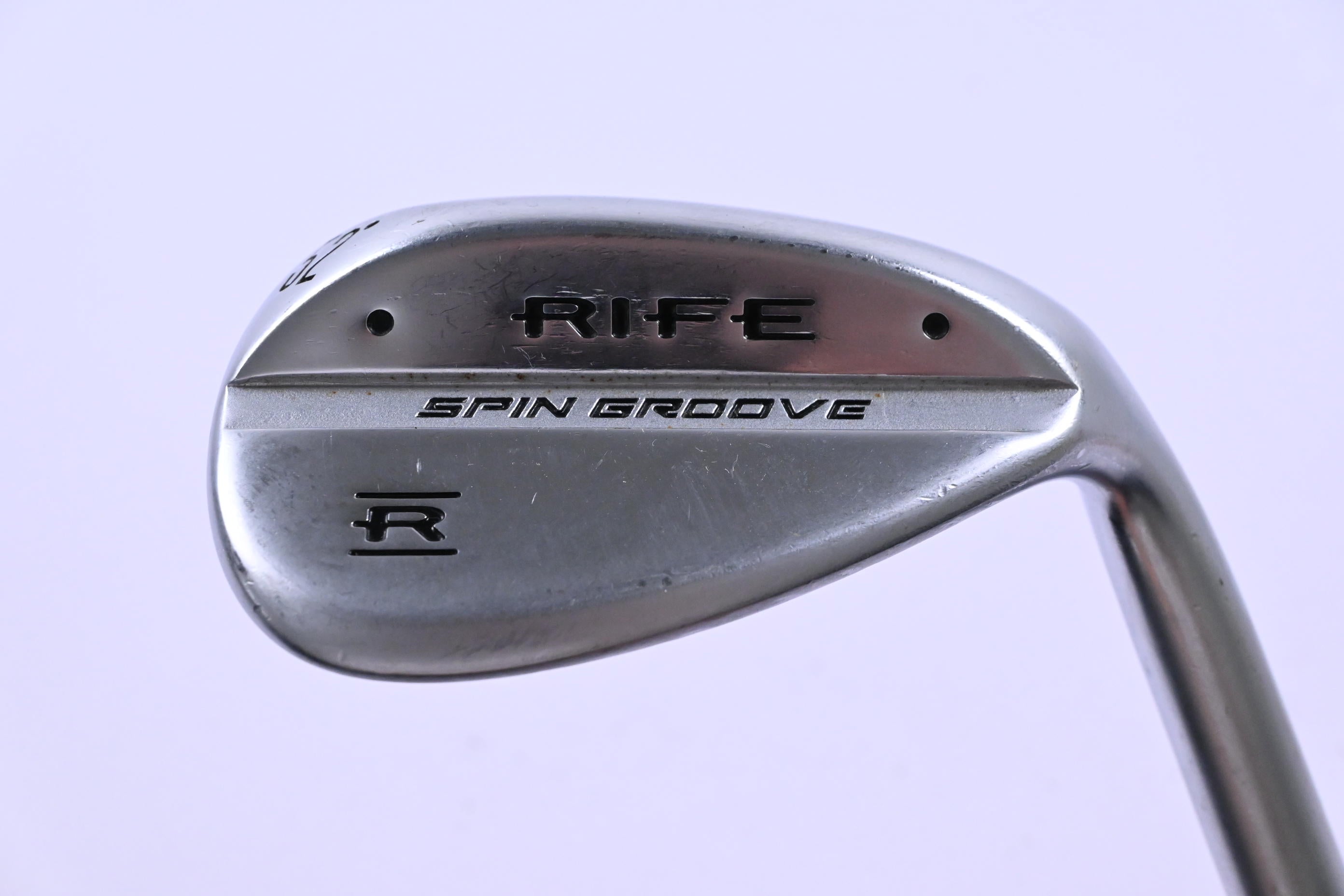 Rife Spin Groove Gap Wedge / 52 Degree / Wedge Flex Rife Shaft
