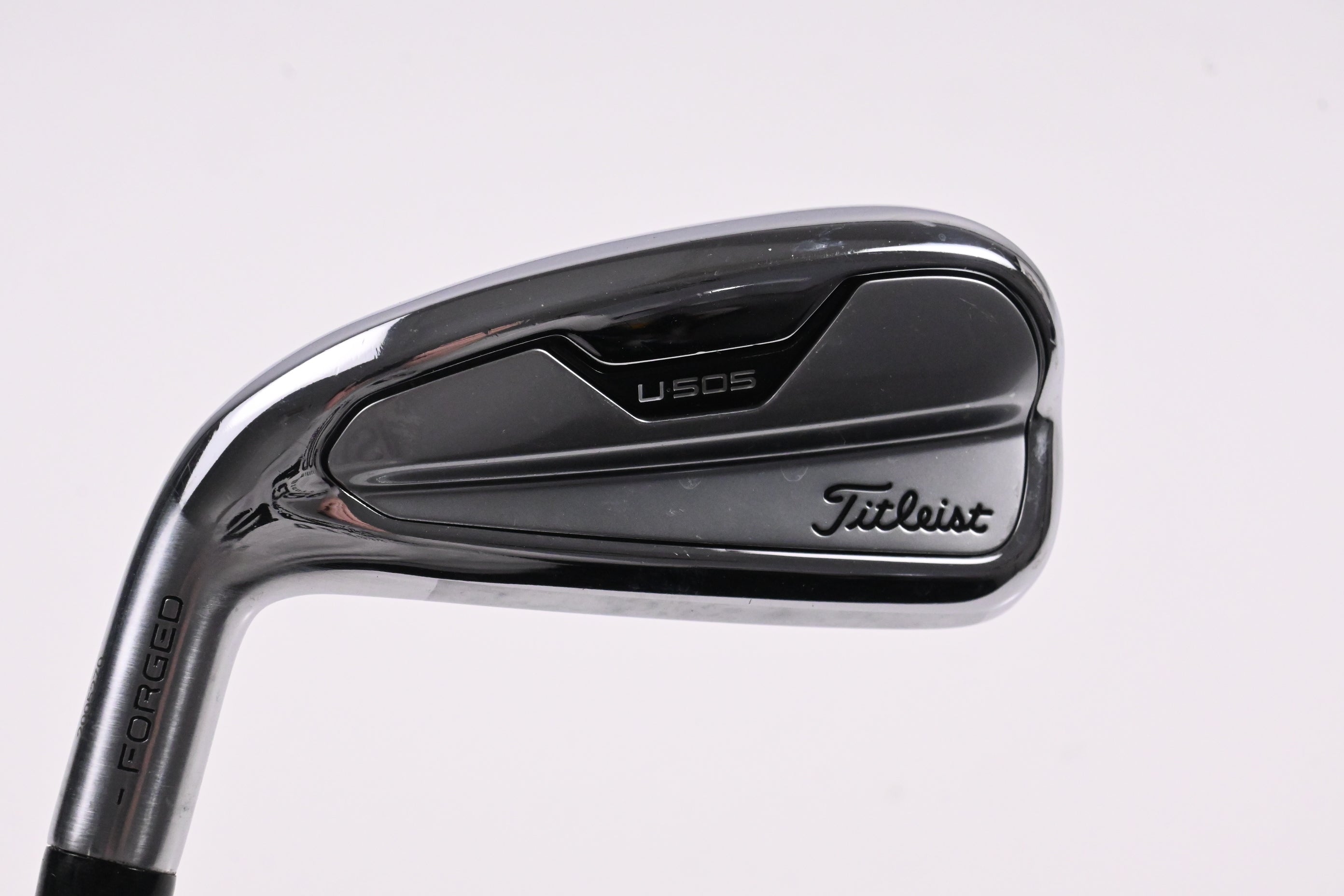 Left Hand Titleist U505 #3 Iron / 20 Degree / Stiff Flex HZRDUS Smoke Black RDX
