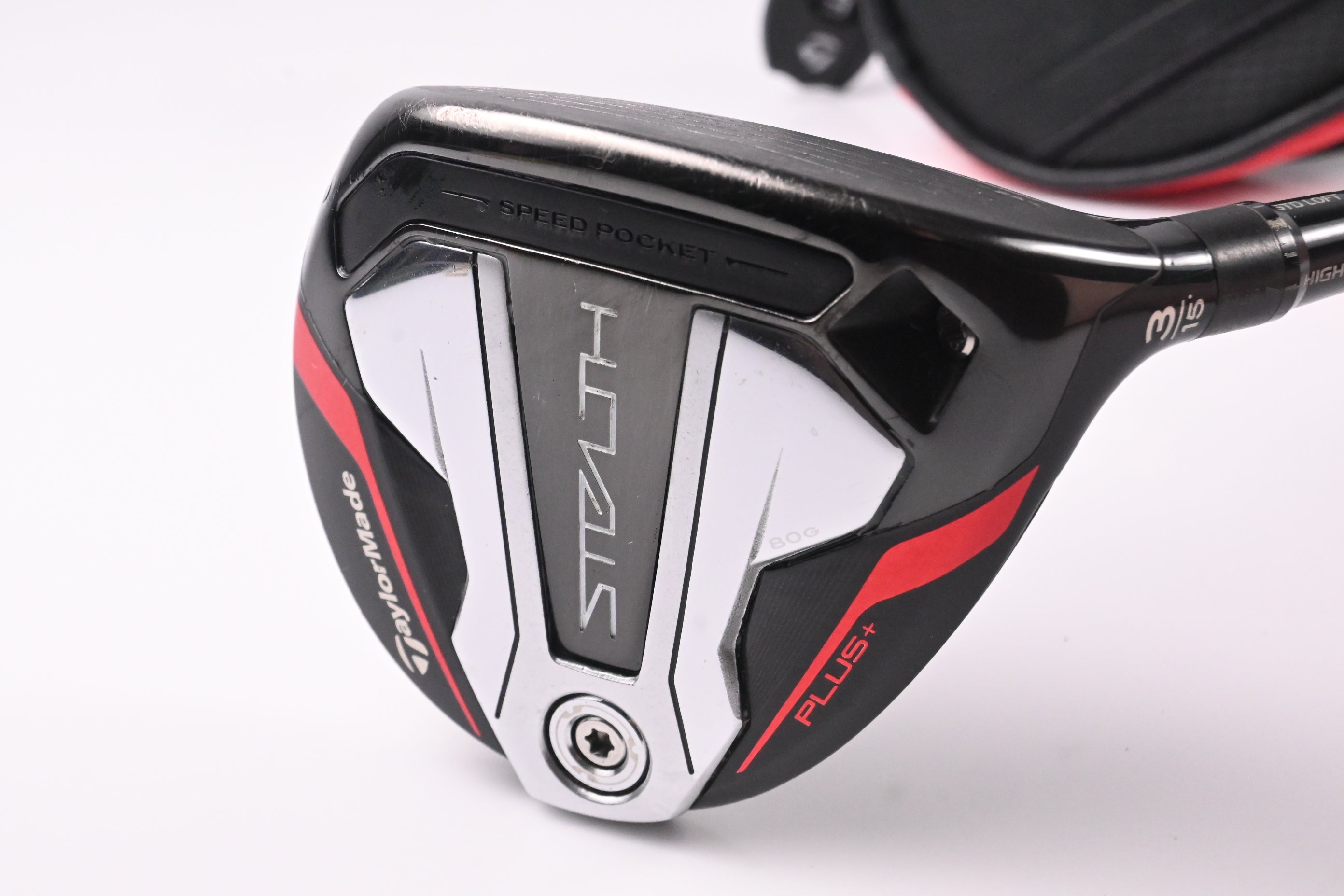 Taylormade Stealth Plus #3 Wood / 15 Degree / Stiff Flex Aldila Ascent Red 60