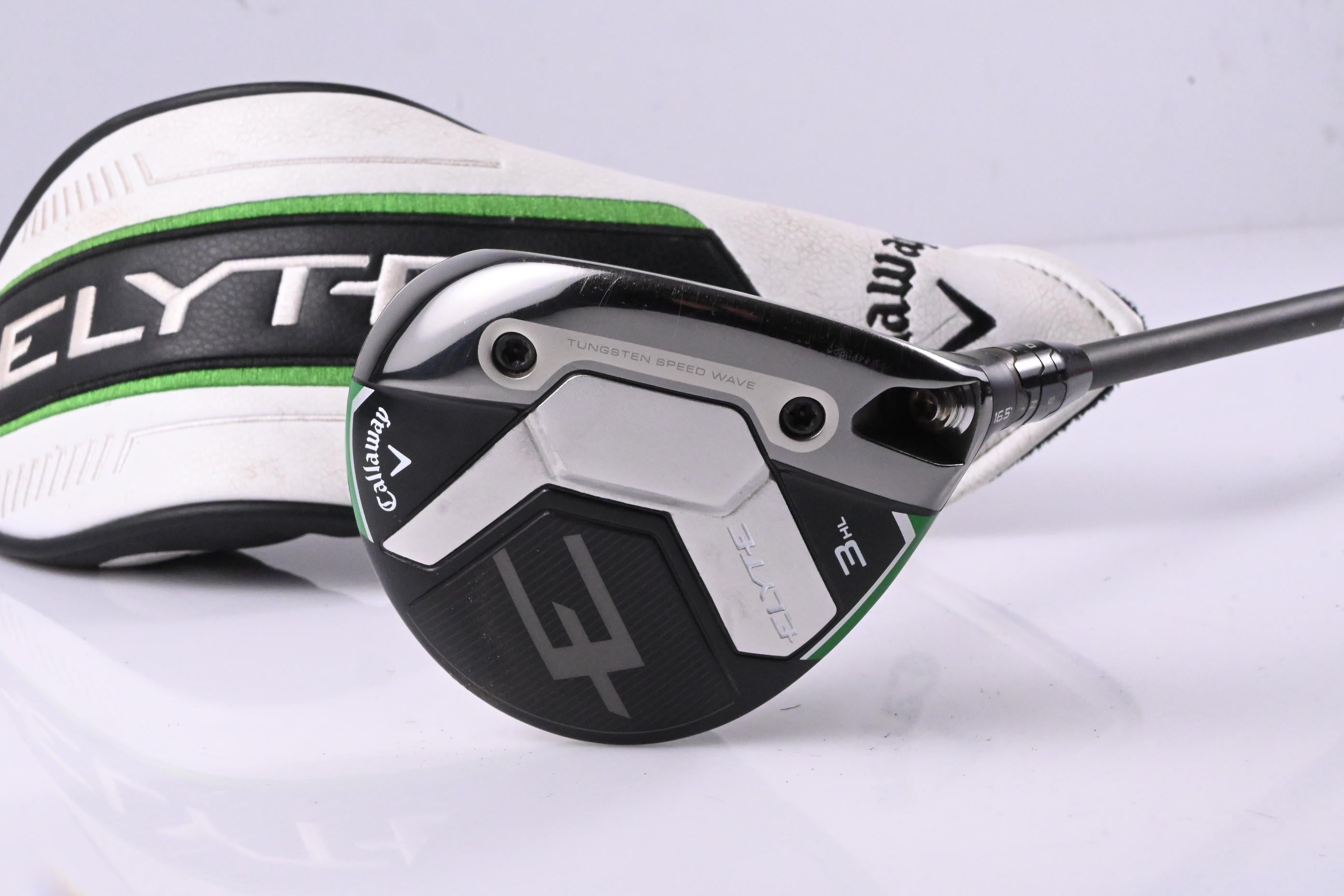 Callaway Elyte #3HL Wood / 16.5 Degree / Senior Flex Vanquish Blue 5 Shaft