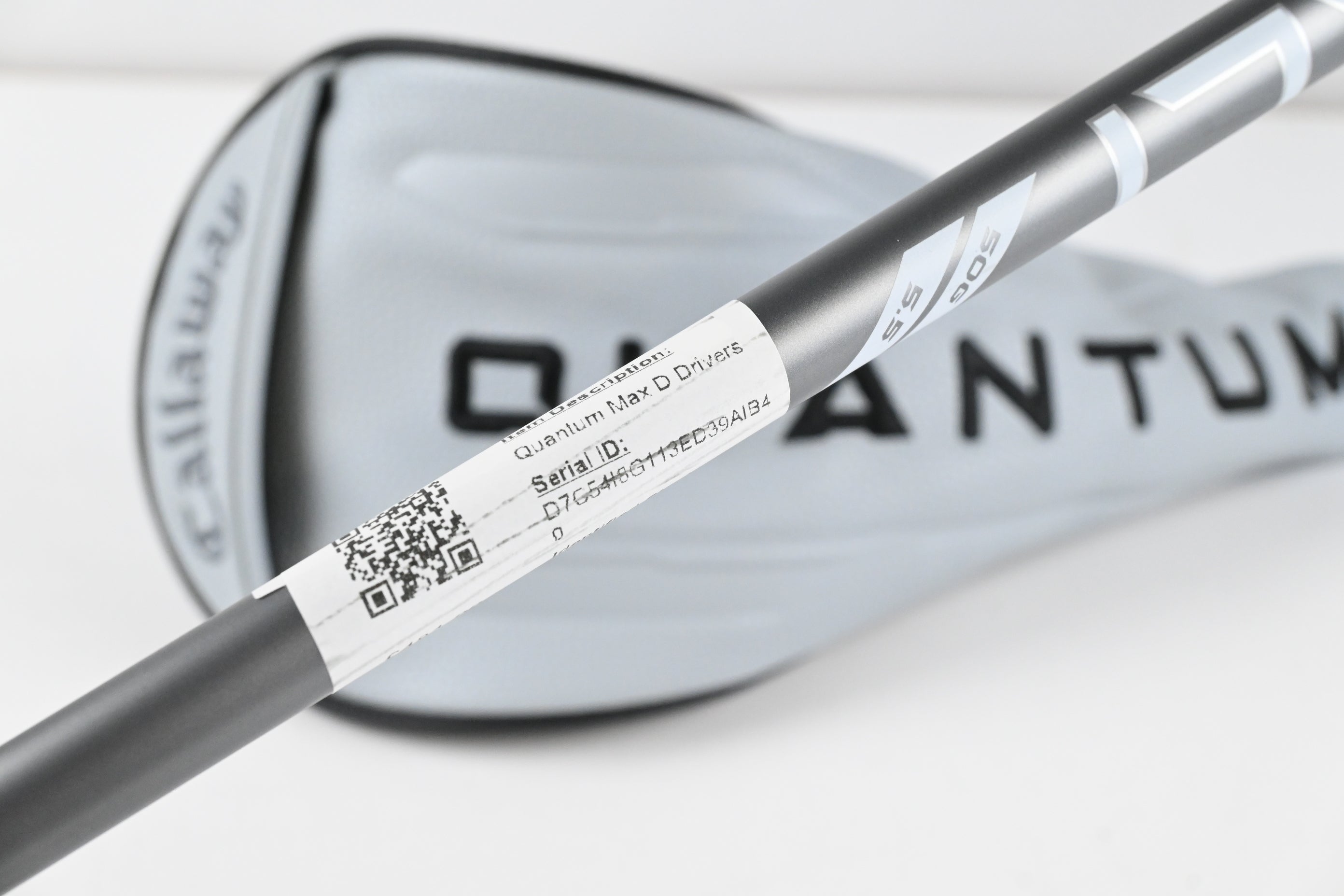 Callaway Quantum Max D Driver / 10.5 Degree / Regular Flex Denali Frost Silver