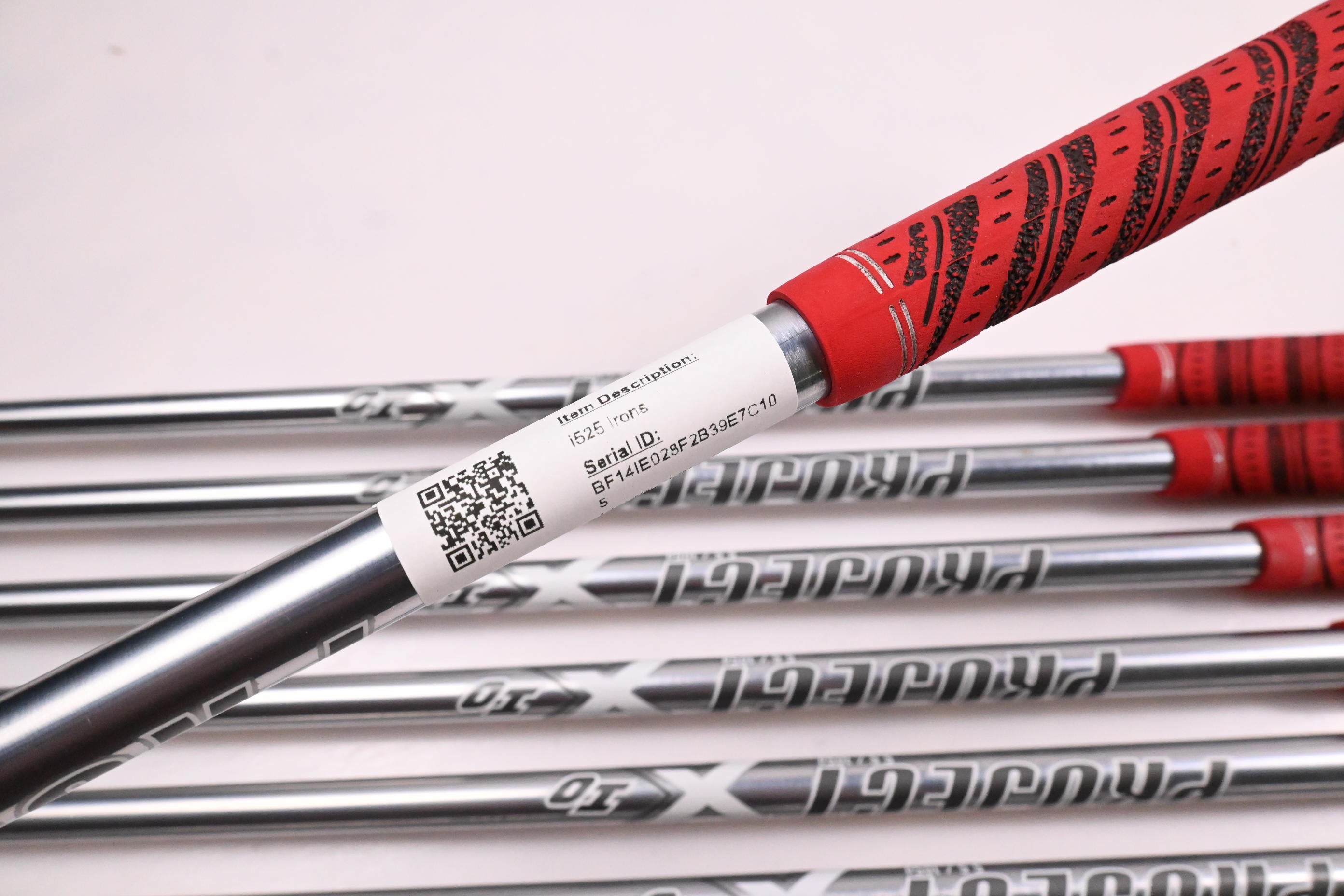 Ping i525 Irons / 4-PW / Blue Dot / Regular Flex Project X IO 105 Shafts