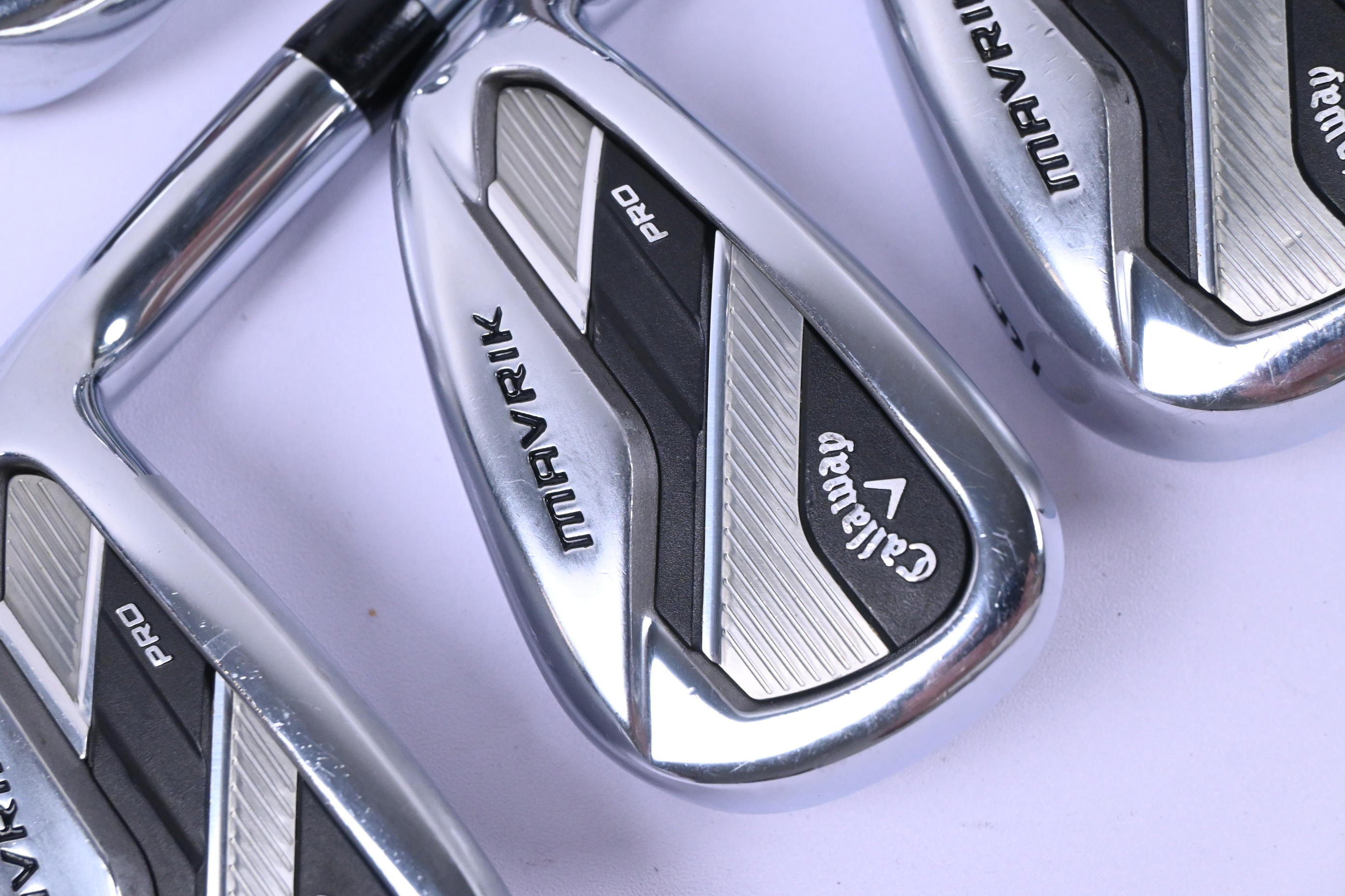 Callaway Mavrik Pro Irons / 4-PW / Stiff Flex Project X IO 110 Shafts