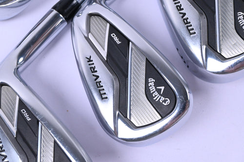 Callaway Mavrik Pro Irons / 4-PW / Stiff Flex Project X IO 110 Shafts