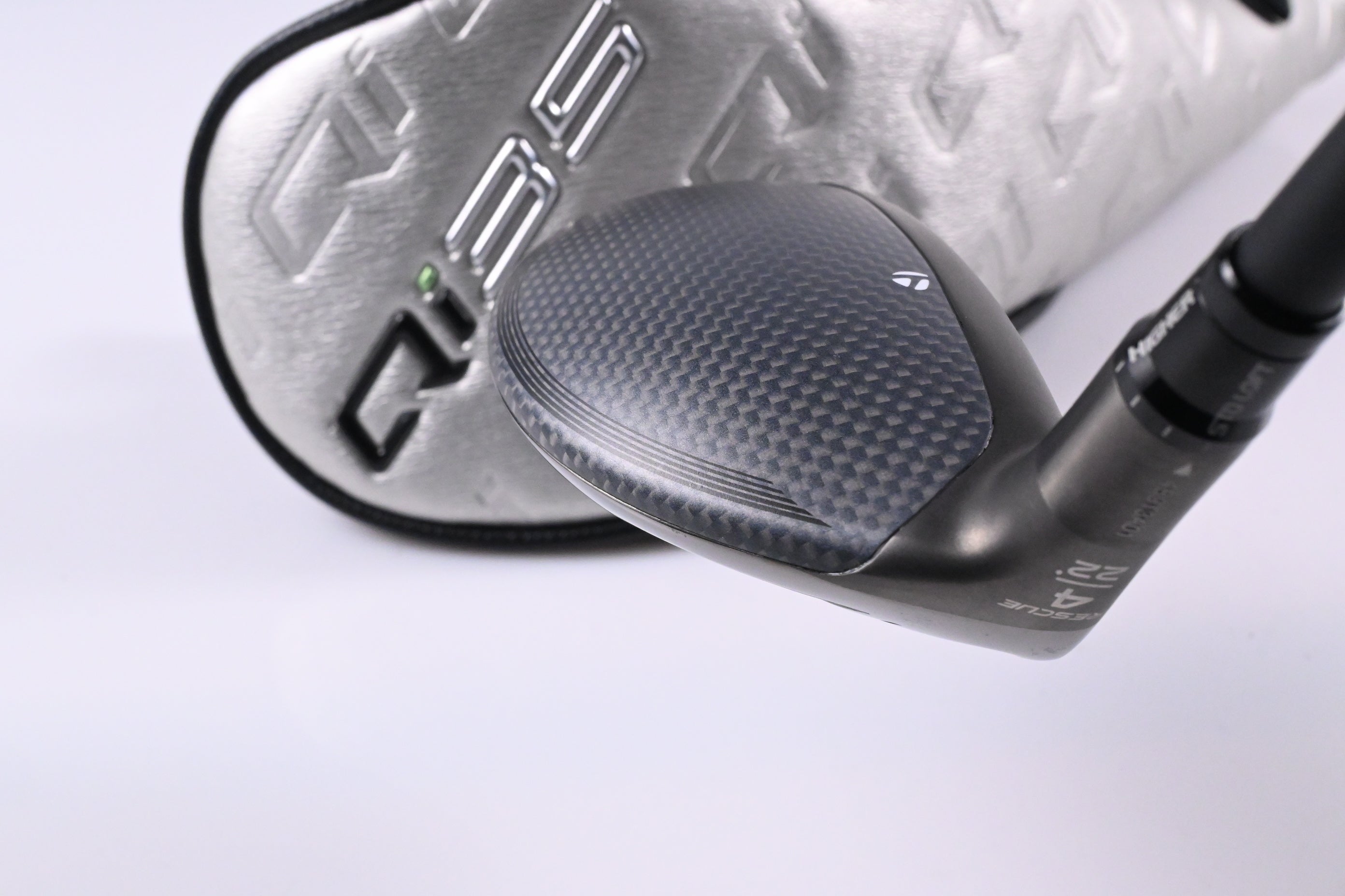 Left Hand Taylormade Qi35 #4 Hybrid / 22 Degree / Regular Flex Ventus Blue 6