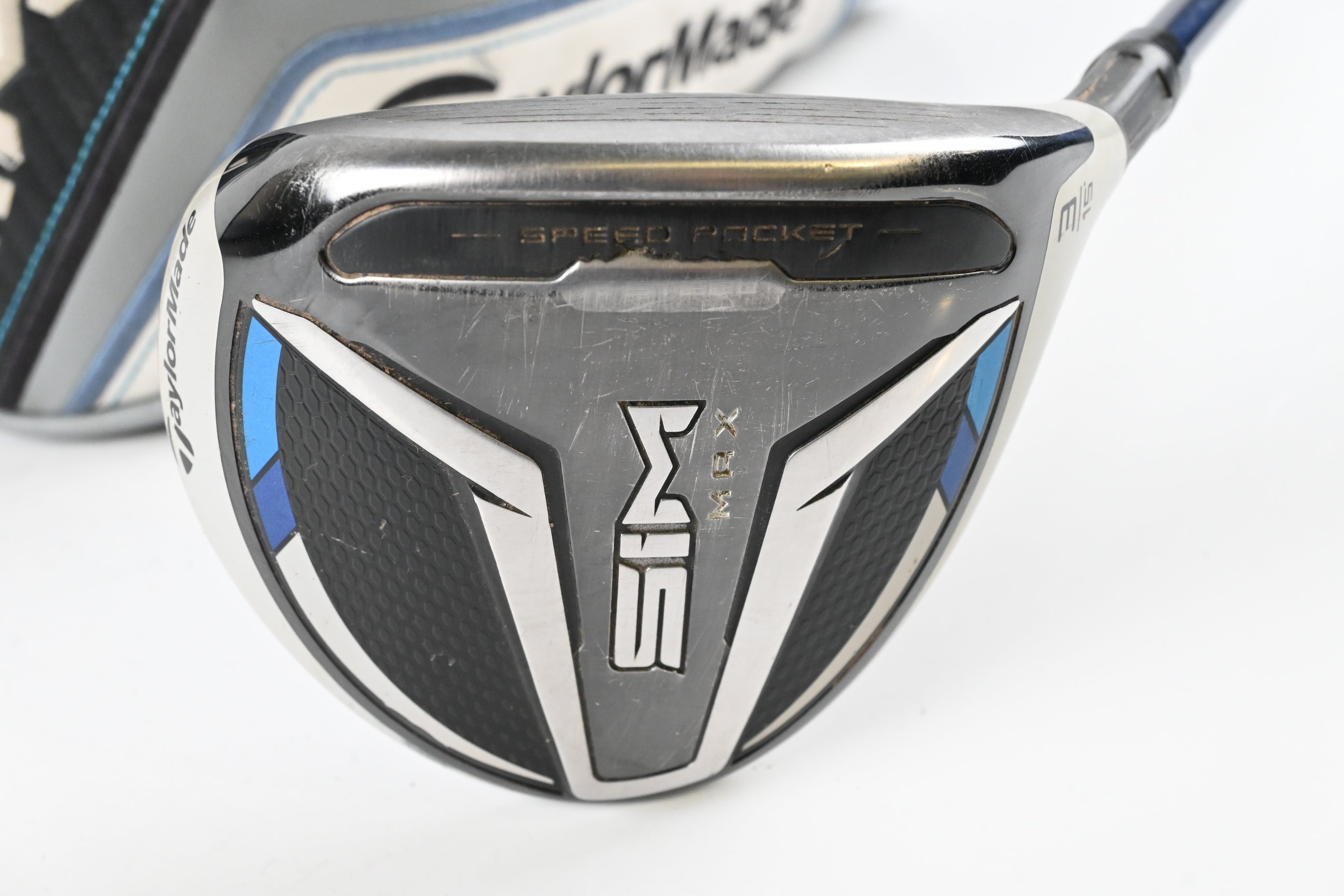 Taylormade SIM Max #3 Wood / 15 Degree / Stiff Flex Fujikura Ventus Blue 6 Shaft