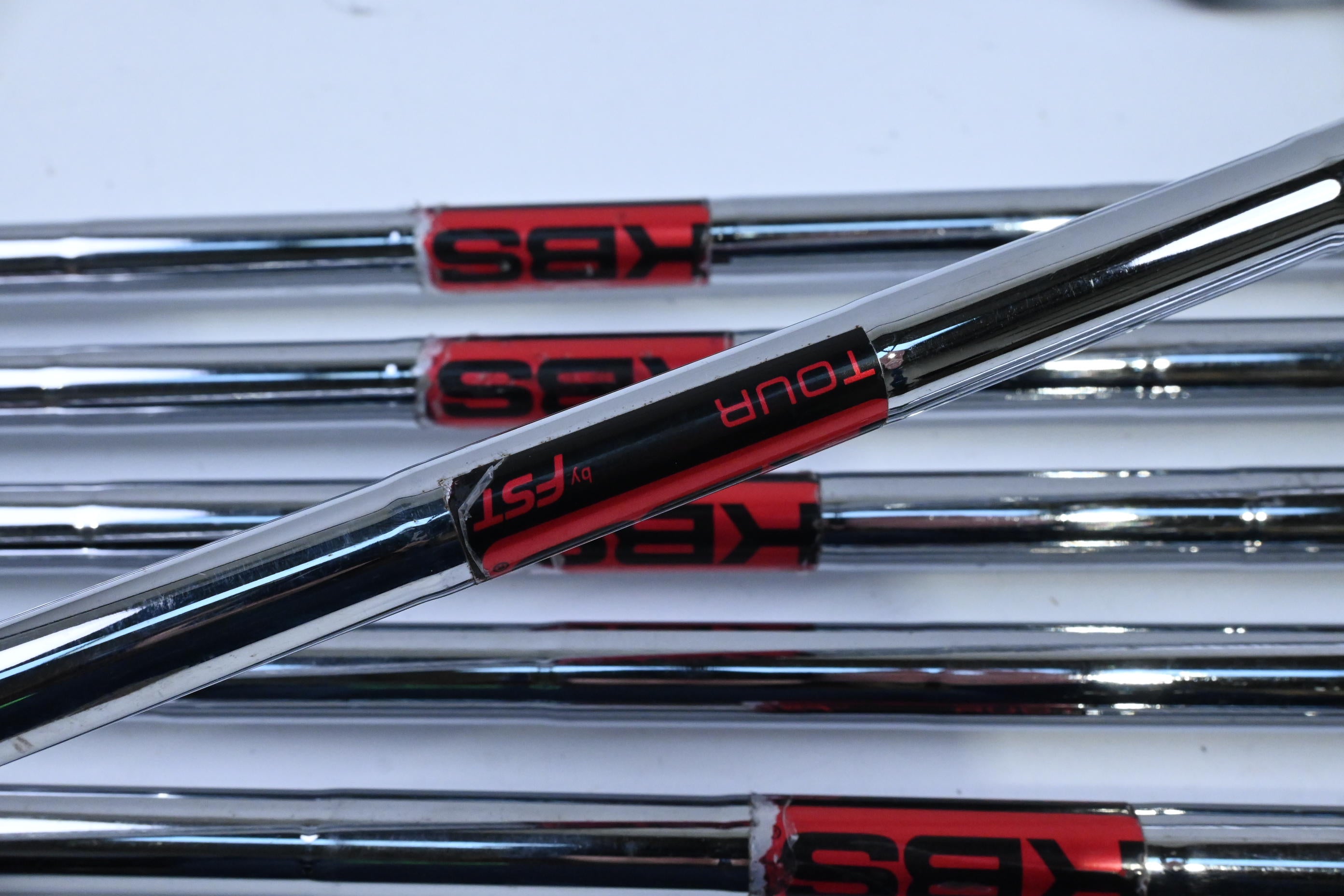 Callaway RAZR X Muscleback Irons / 4-PW / Stiff Flex KBS Tour Shafts