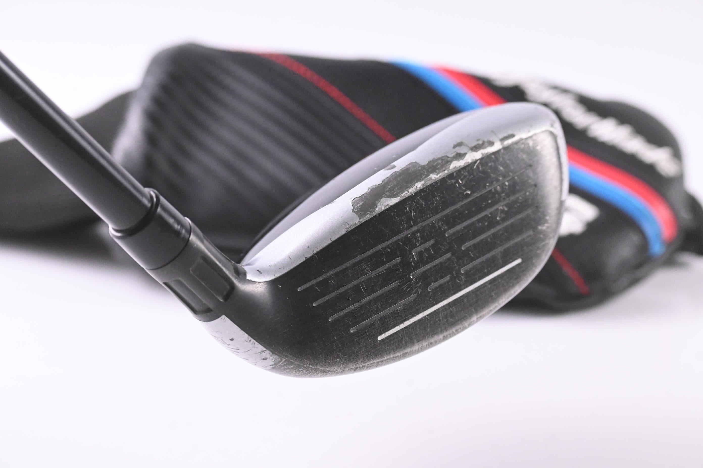 Left Hand Taylormade M4 #3 Hybrid / 19 Degree / Regular Flex Fujikura Atmos Red 6