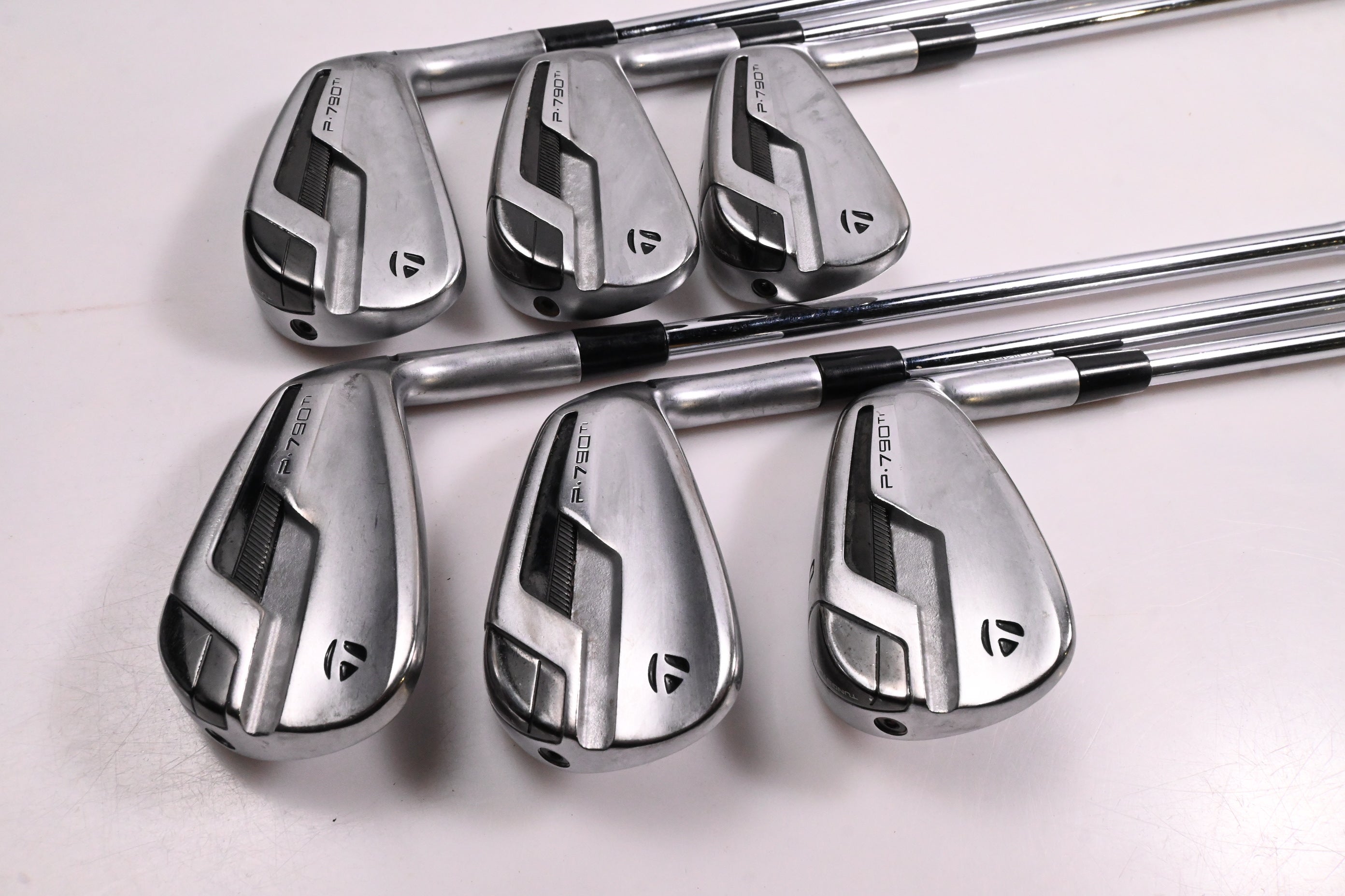 Taylormade P790 Ti Irons / 5-PW / Regular Flex N.S.Pro 850GH Shafts