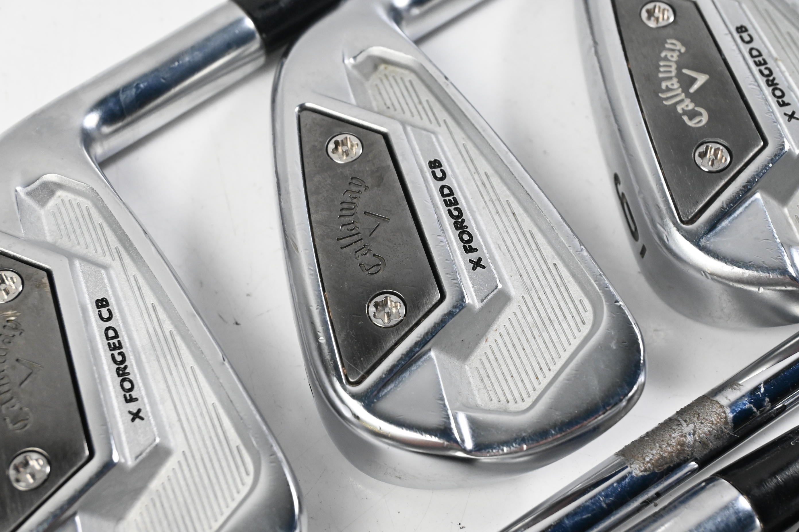 Callaway X-Forged CB 21 Irons / 4-PW / Stiff Flex KBS Tour 105 Shafts