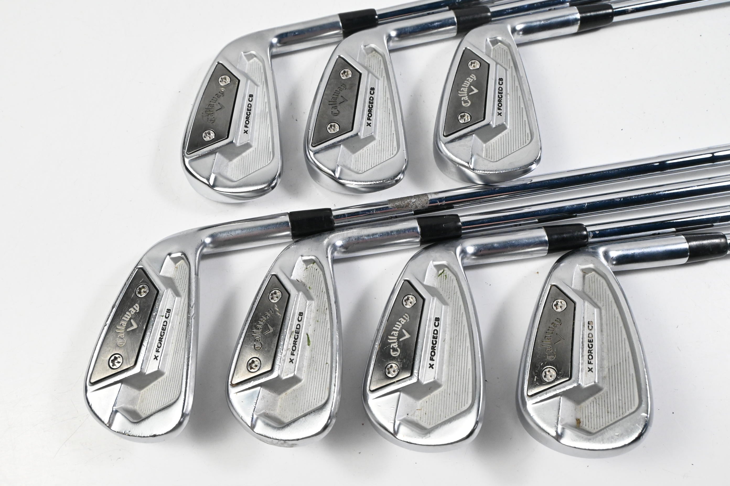 Callaway X-Forged CB 21 Irons / 4-PW / Stiff Flex KBS Tour 105 Shafts