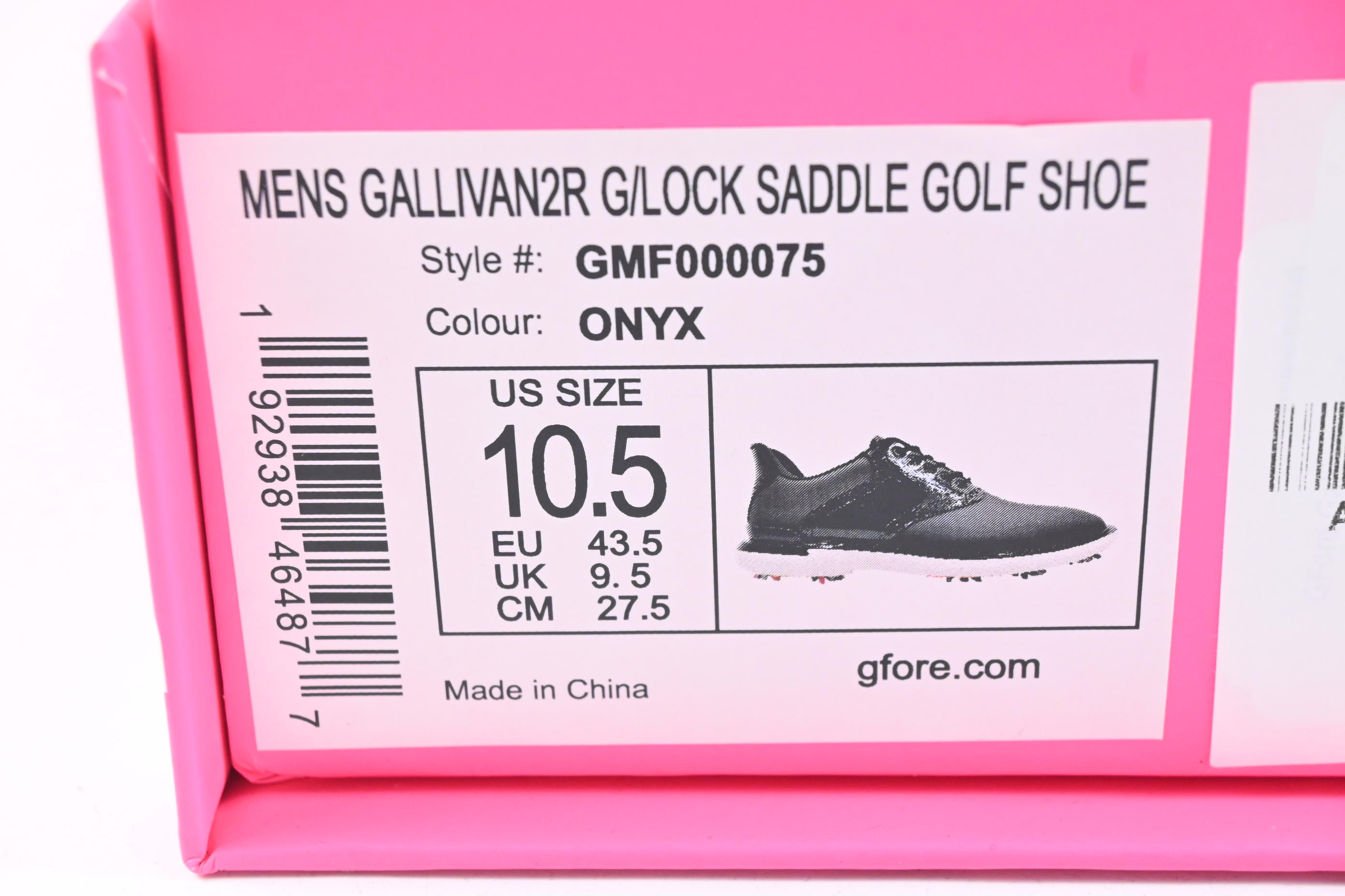 G/Fore Saddle Shoes / Size UK 10.5 / Black