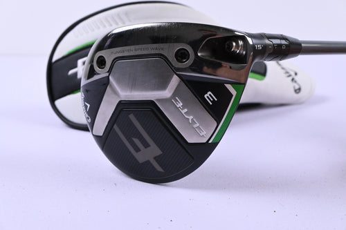 Callaway Elyte #3 Wood / 15 Degree / Stiff Flex Denali Charcoal 60 Shaft