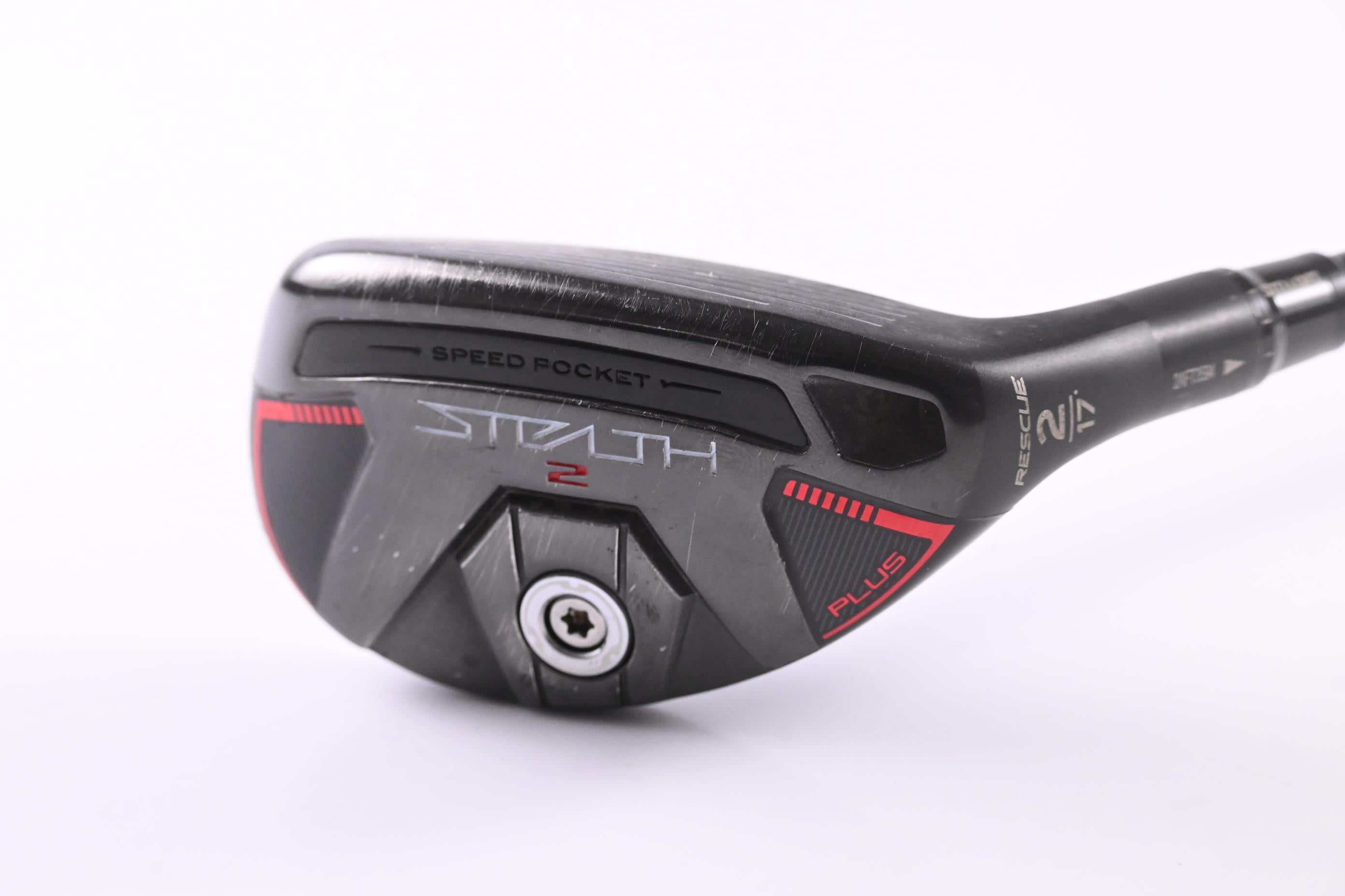 Taylormade Stealth 2 Plus #2 Hybrid / 17 Degree / Stiff Flex Kai'li Red 85 Shaft
