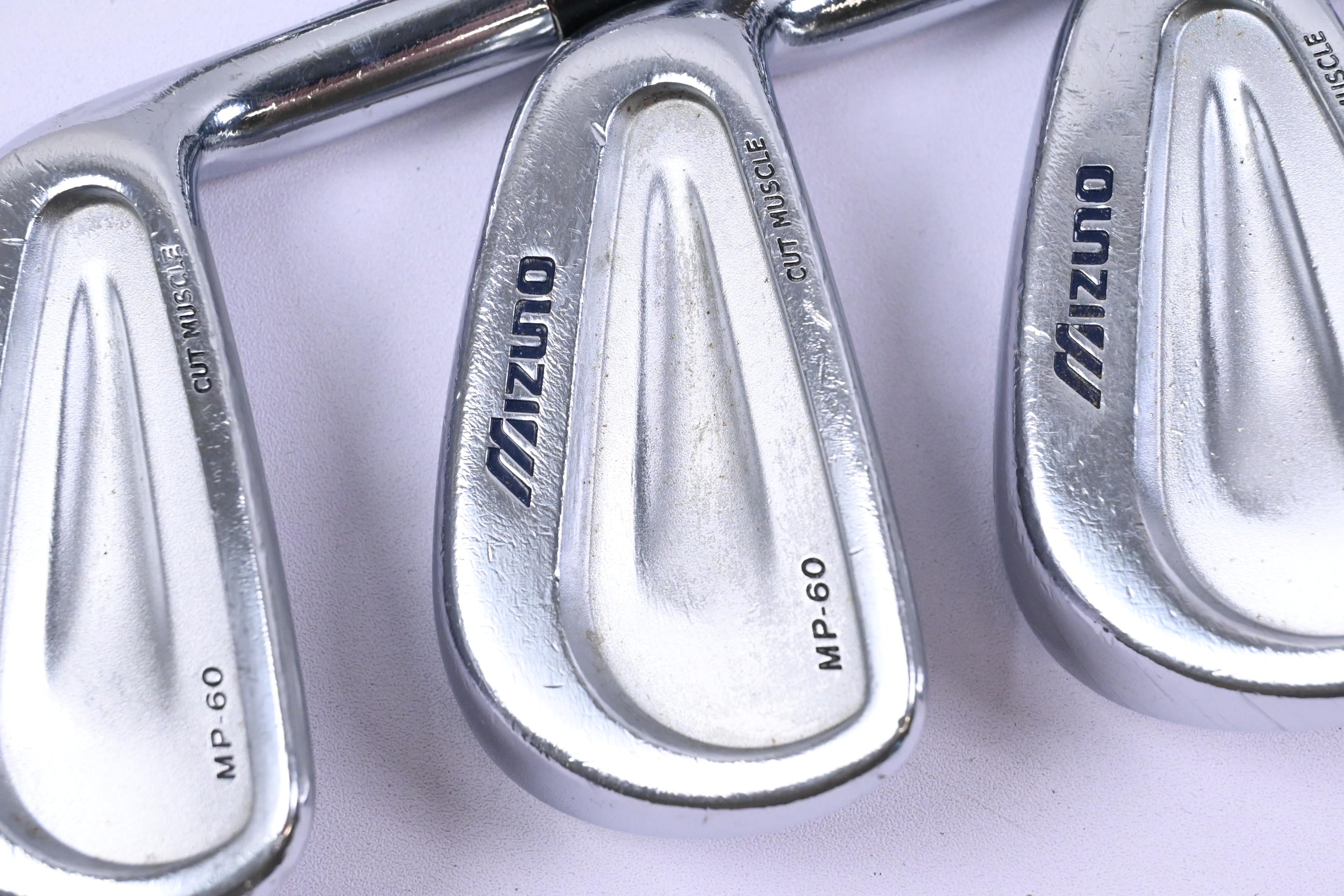 Mizuno MP-60 Irons / 3-9i / Stiff Flex Steel Shafts