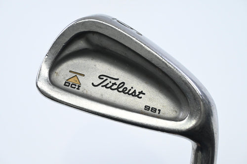 Titleist DCI 981 #6 Iron / Regular Flex Titleist Tri Spec Shaft