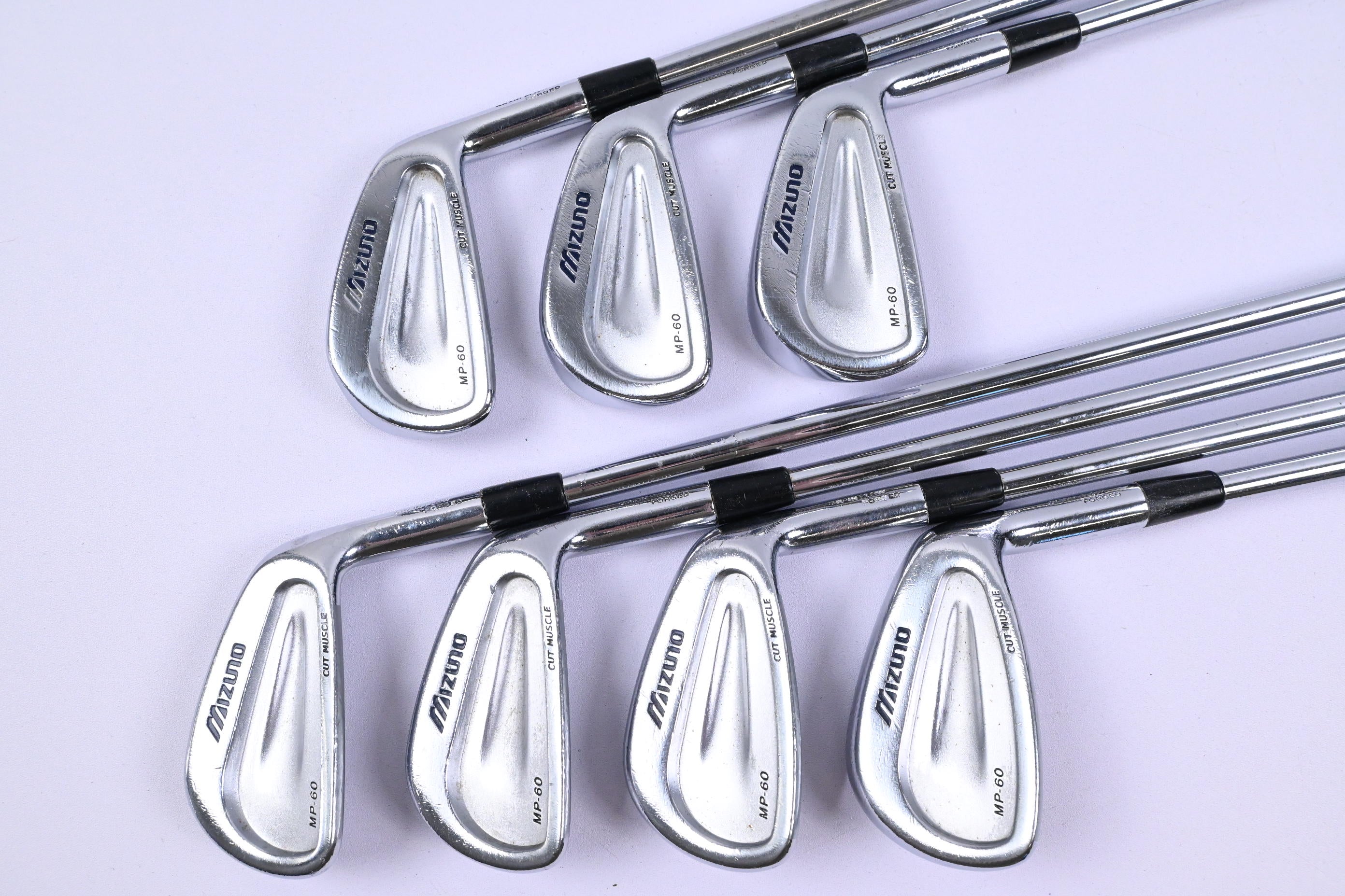 Mizuno MP-60 Irons / 3-9i / Stiff Flex Steel Shafts
