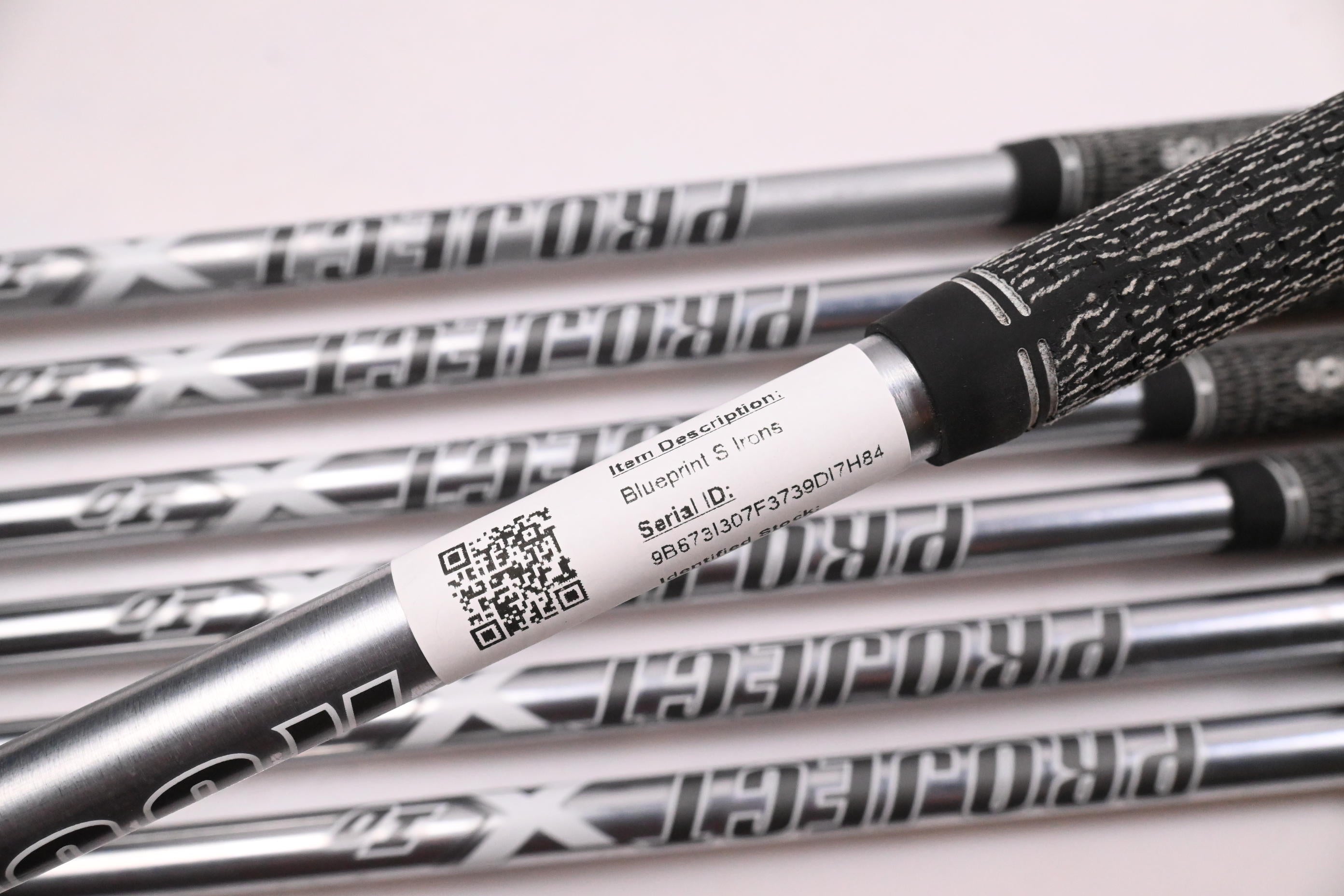 Ping Blueprint S Irons / 4-PW / Red Dot / Stiff Flex Project X IO 110 Shafts