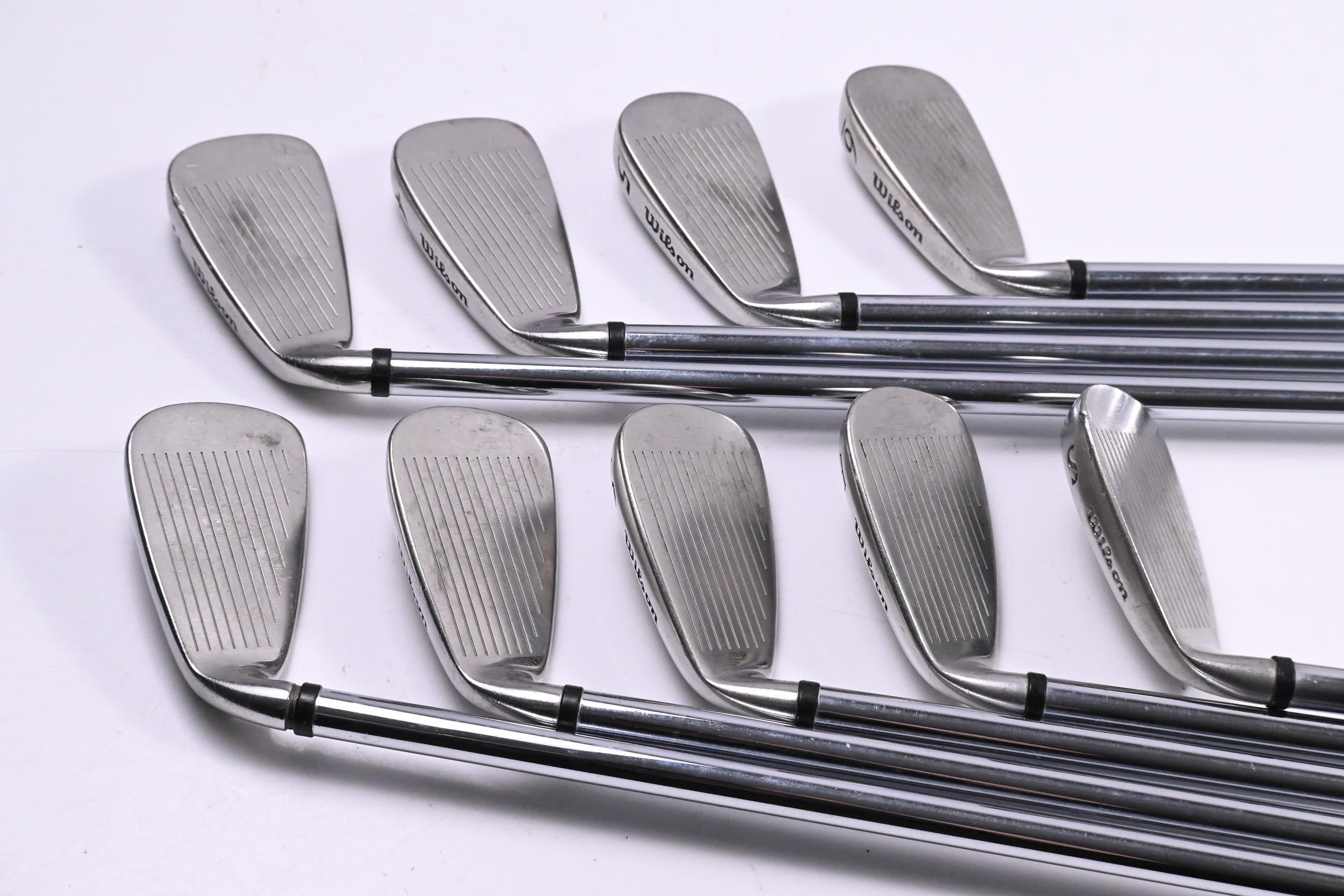 Wilson Deep Red Irons / 3-PW+SW / Regular Flex Fatshaft Fluid Feel Shafts