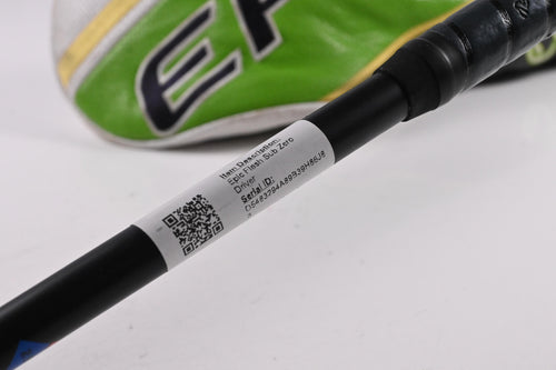 Callaway Epic Flash Sub Zero Driver / 9 Degree / X-Flex HZRDUS Yellow 76 Shaft