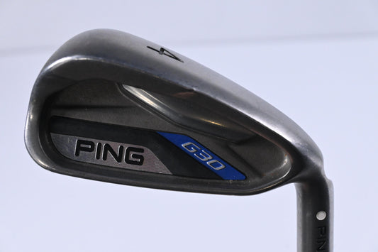 Ping G30 #4 Iron / 22 Degree / White Dot / Regular Flex Ping CFS Distance Shaft
