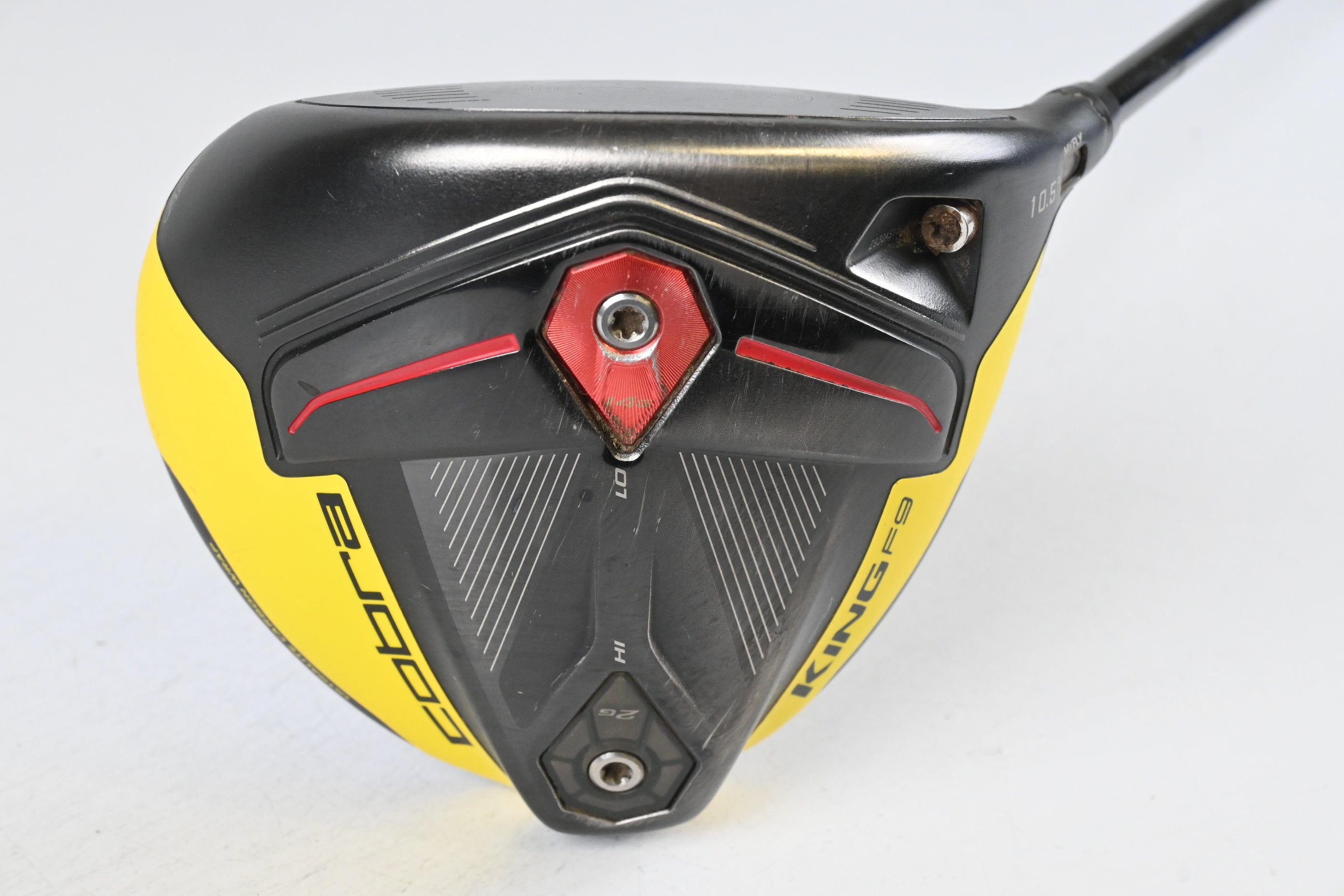 Cobra King F9 Driver / 10.5 Degree / Stiff Flex Fujikura Atmos Blue Tour Spec 6
