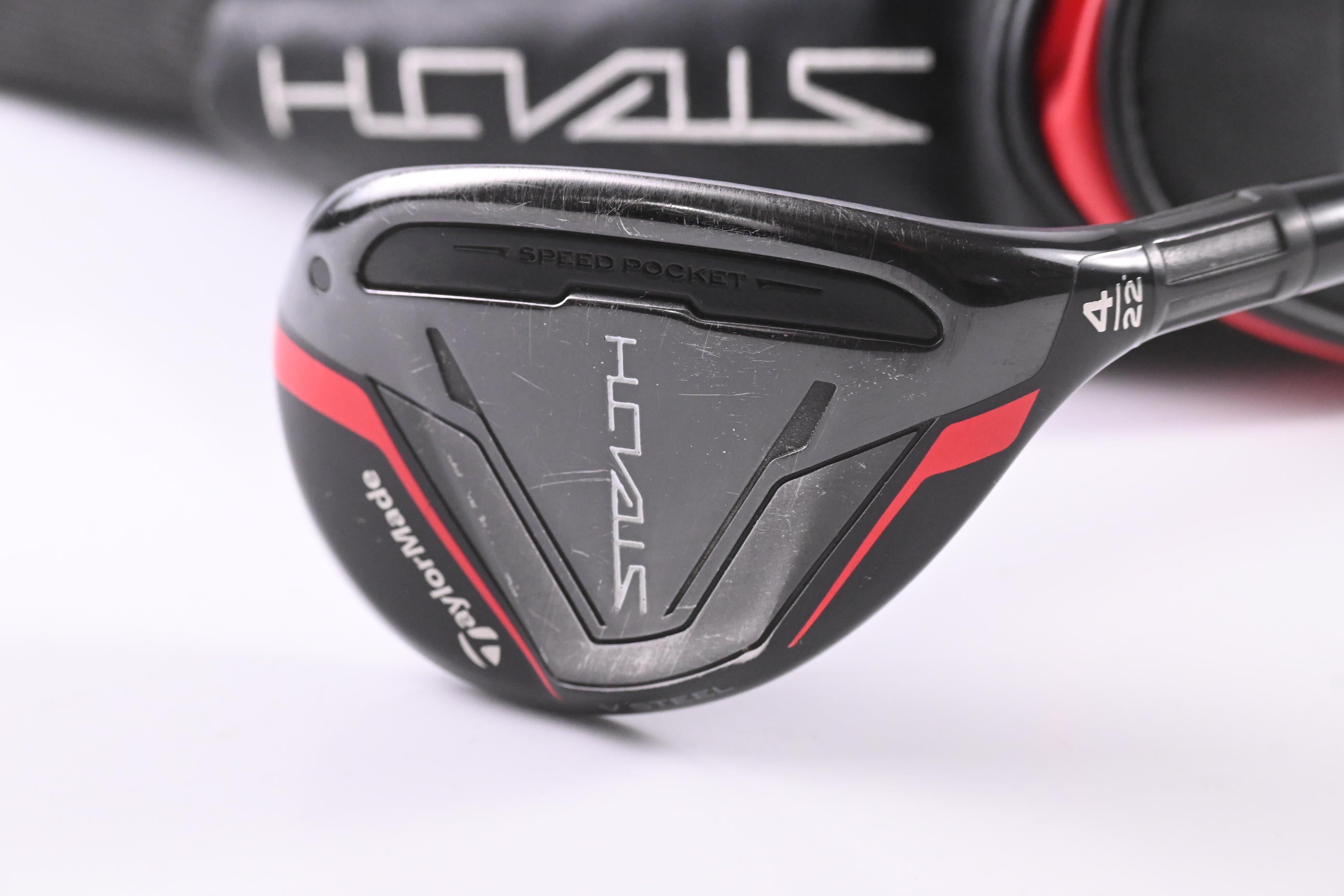 Taylormade Stealth #4 Hybrid / 22 Degree / Regular Flex Ventus Red 6 Shaft
