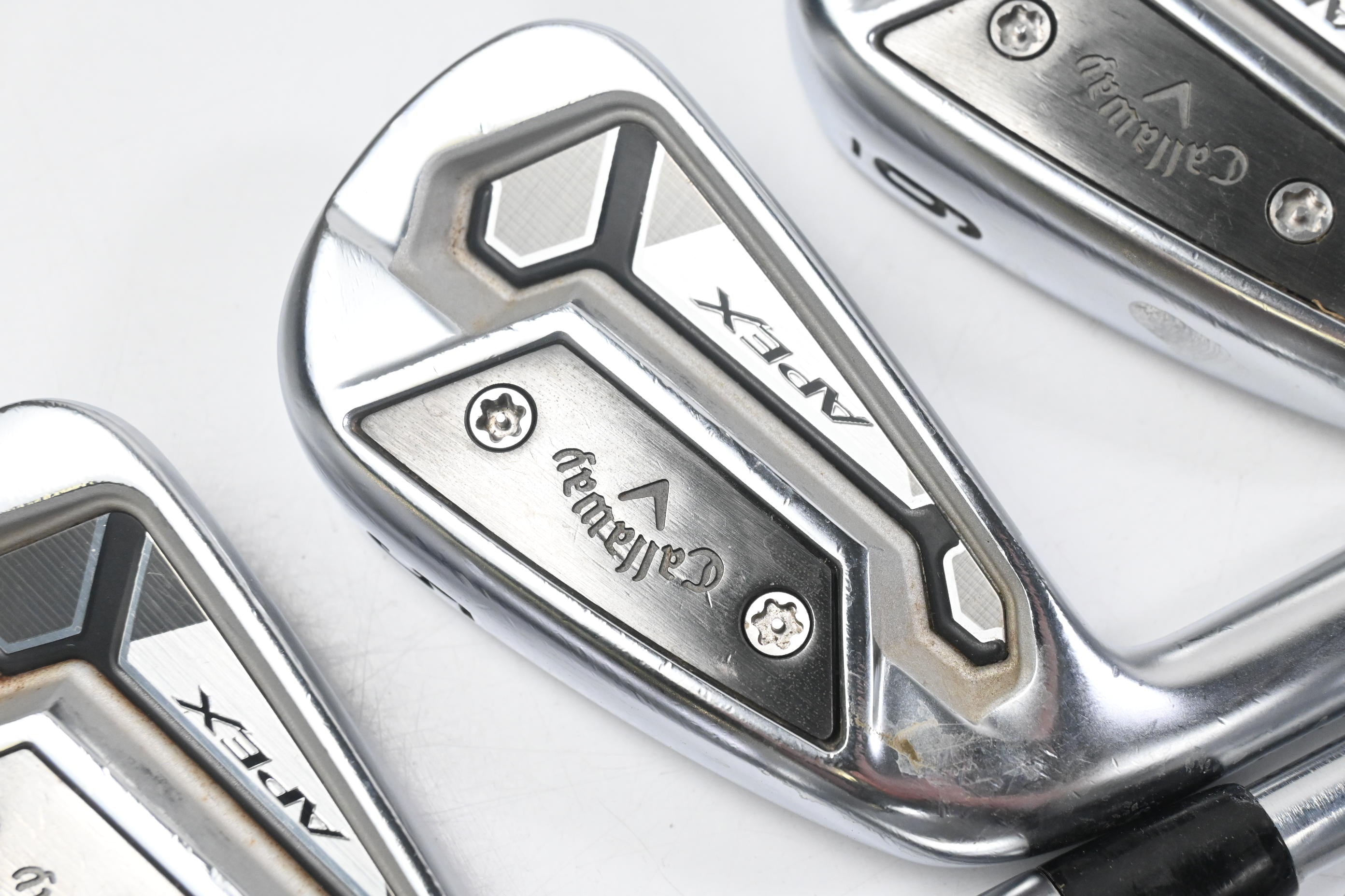 Left Hand Callaway Apex TCB Irons / 4-PW / X-Flex Project X LS Shafts