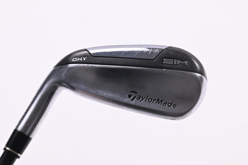 Left Hand Taylormade SIM DHY #4 Iron / 22 Degree / Stiff Flex Diamana Black 75