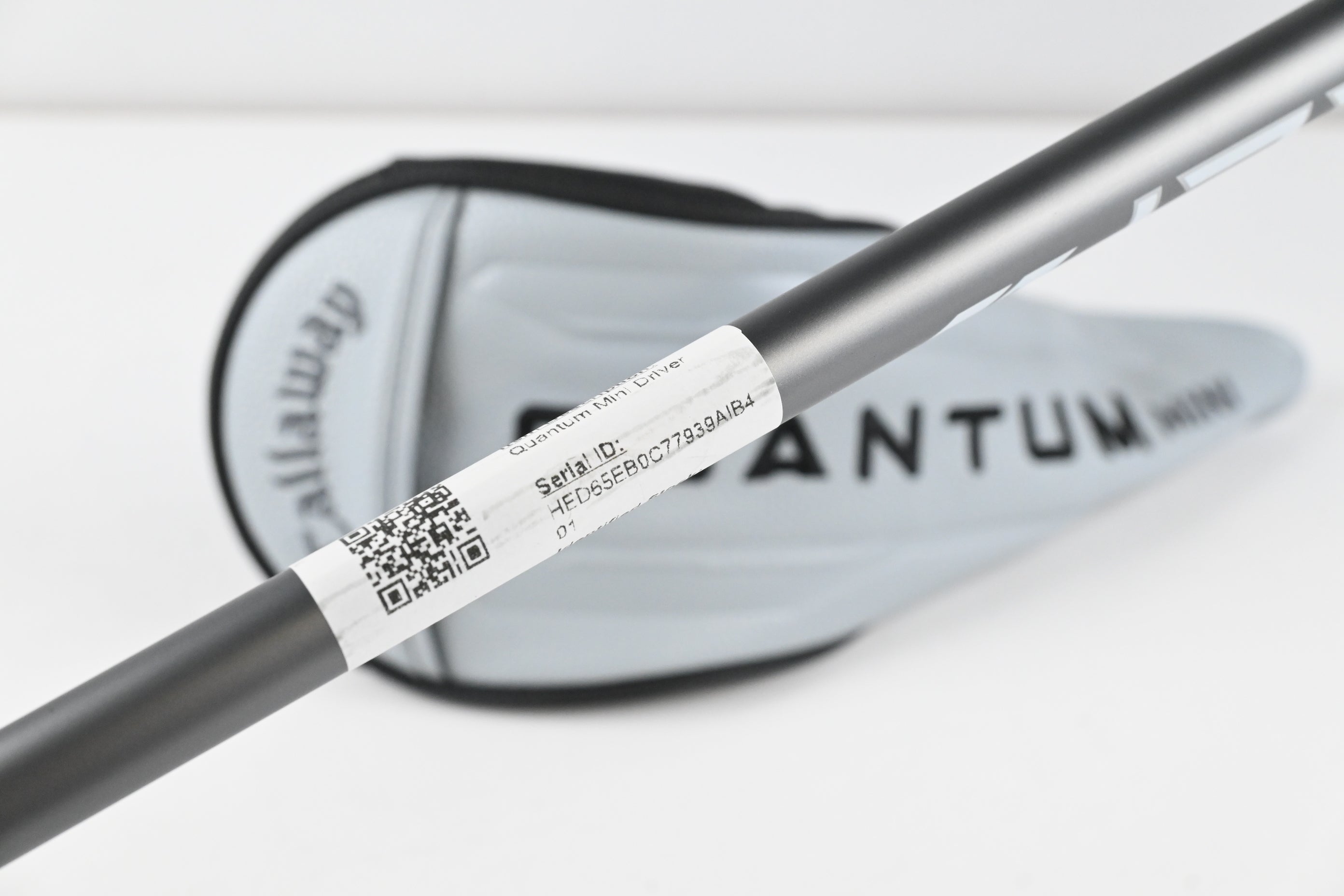 Callaway Quantum Mini Driver / 13.5 Degree / Stiff Flex Denali Frost Silver 60