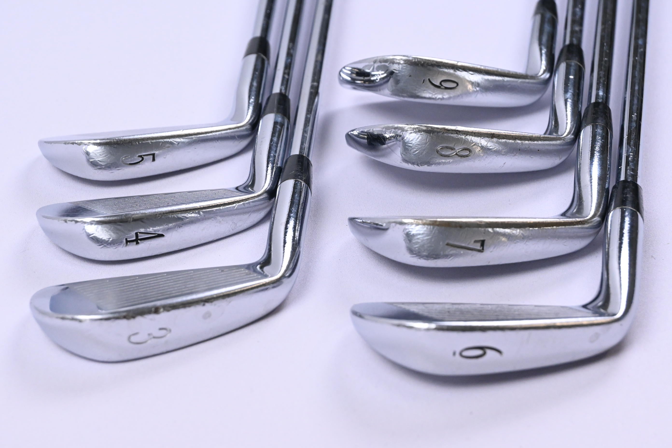 Mizuno MP-60 Irons / 3-9i / Stiff Flex Steel Shafts