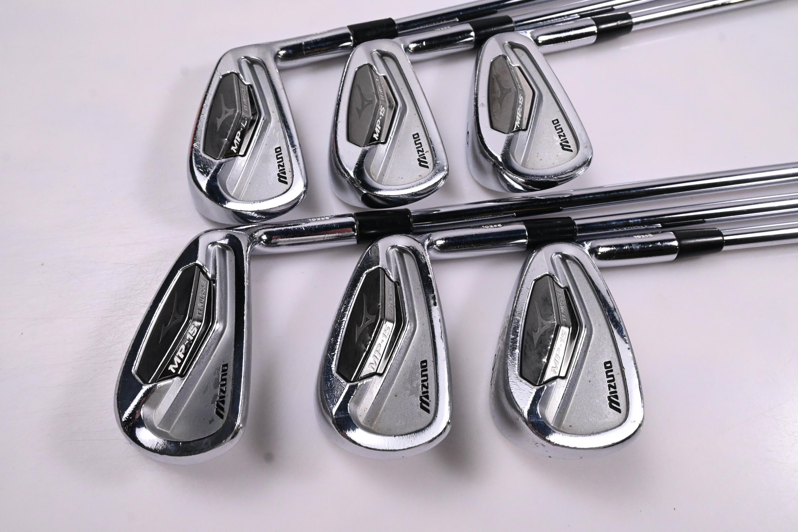 Mizuno MP-15 Irons / 4-9i / Regular Flex Dynamic Gold R300 Shafts