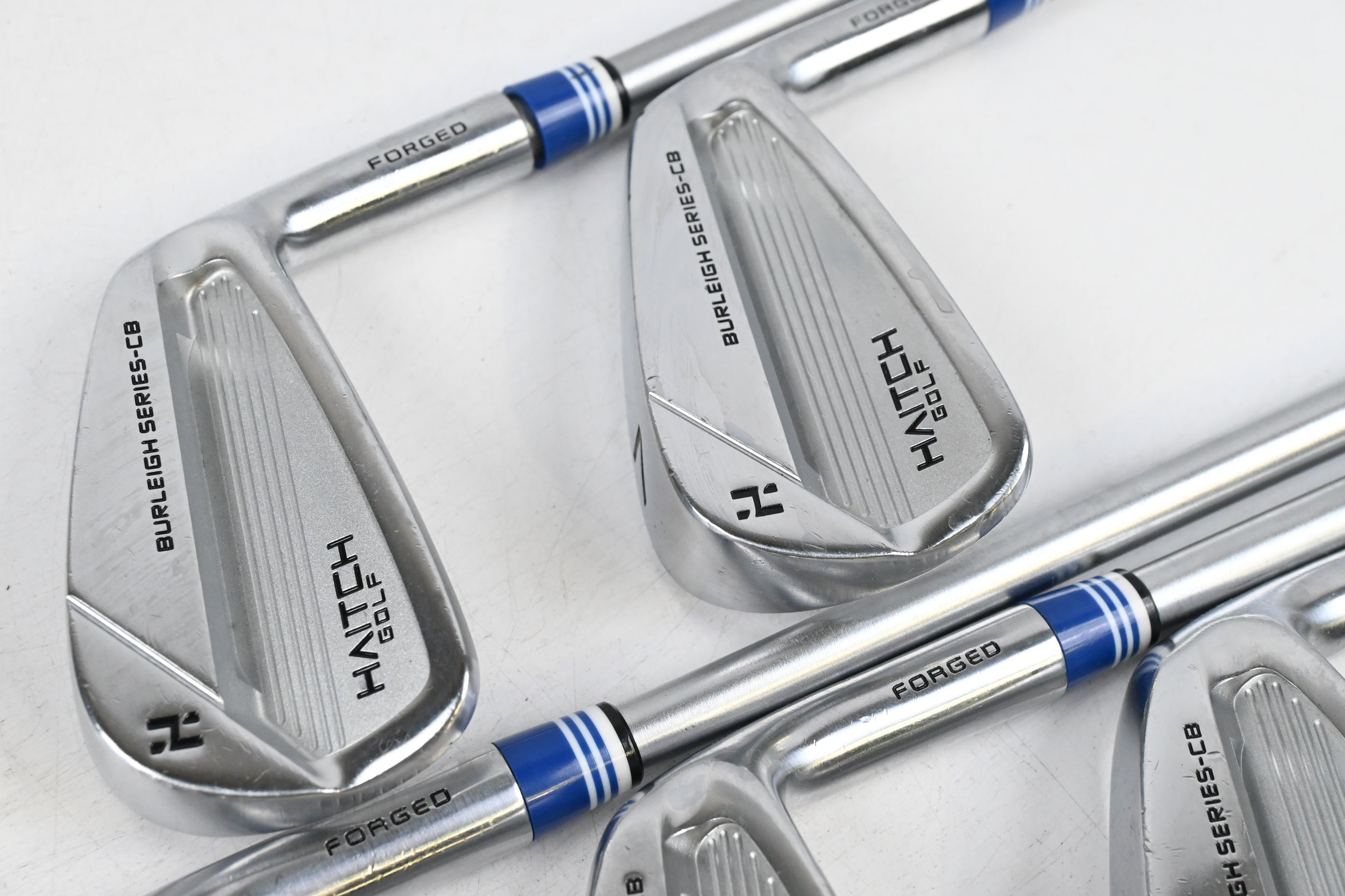 Haitch Burleigh Series-CB Irons / 6-PW / Stiff Flex KBS Tour C-Taper 120 Shafts