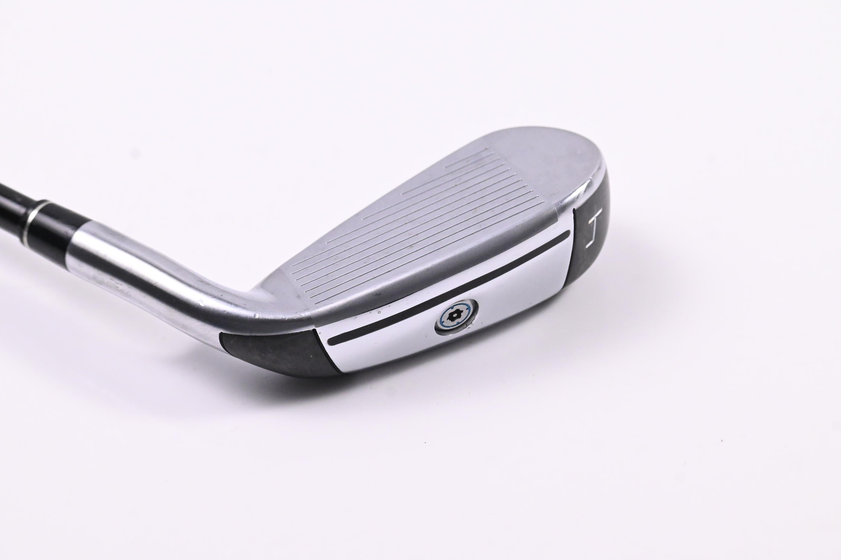 Left Hand Taylormade SIM DHY #4 Iron / 22 Degree / Stiff Flex Diamana Black 75