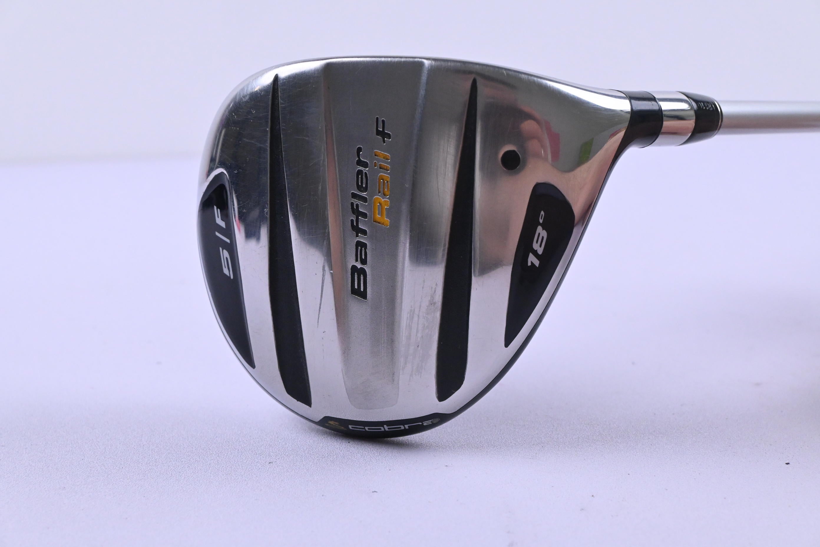 Cobra Baffler Rail-F #5 Wood / 18 Degree / Senior Flex Fujikura Motore 55 Shaft