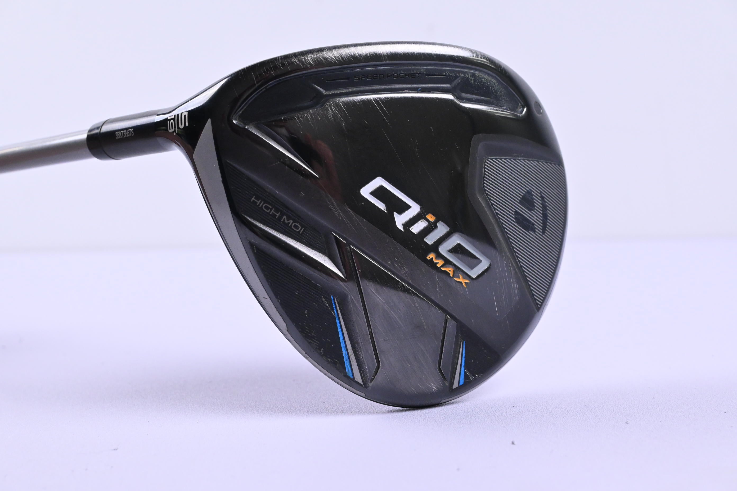 Left Hand Taylormade Qi10 Max #5 Wood / 19 Degree / Senior Flex Speeder NX 50