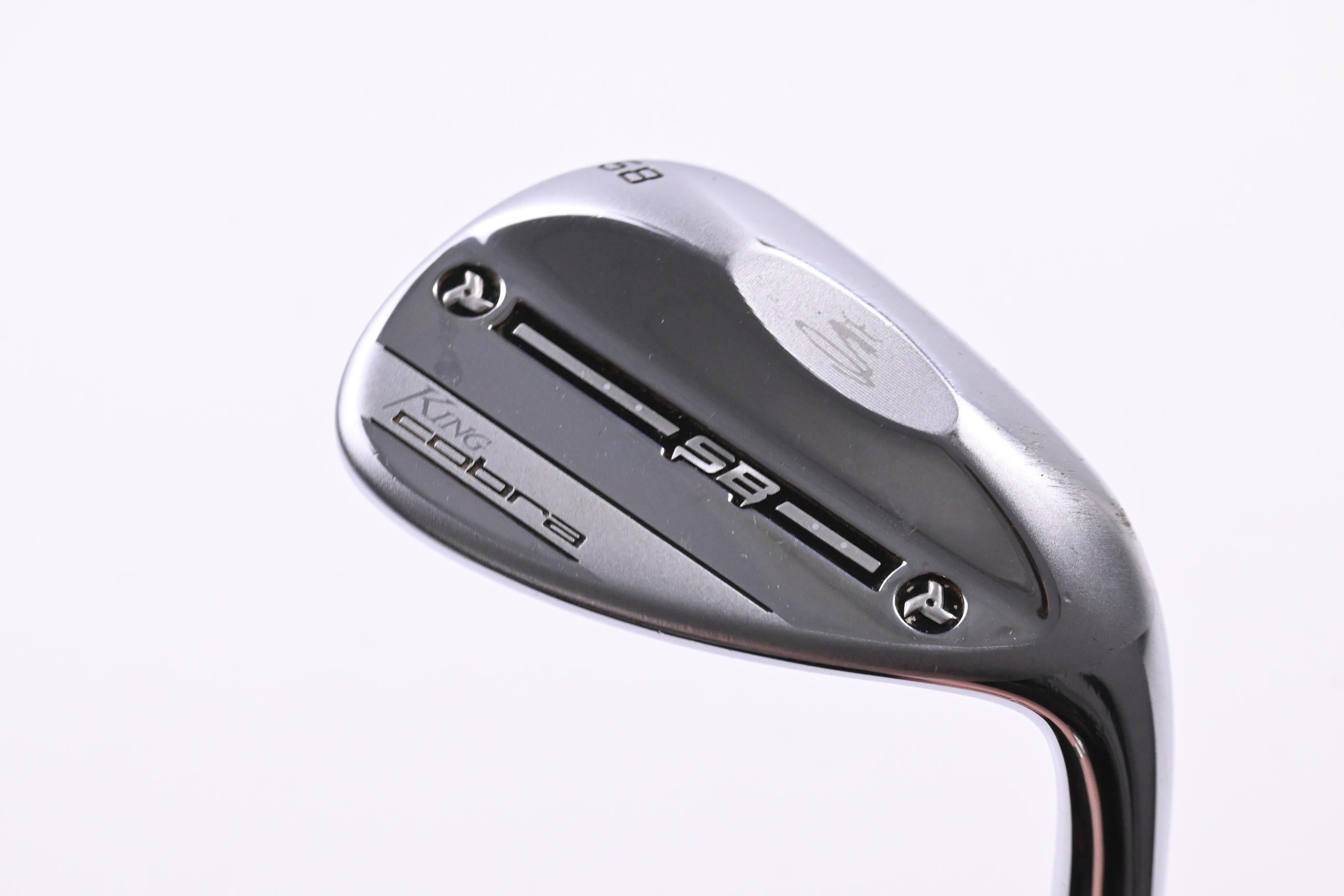 Cobra Snakebite 2021 Lob Wedge / 58 Degree / Stiff Flex KBS HI-REV 2.0 125 Shaft