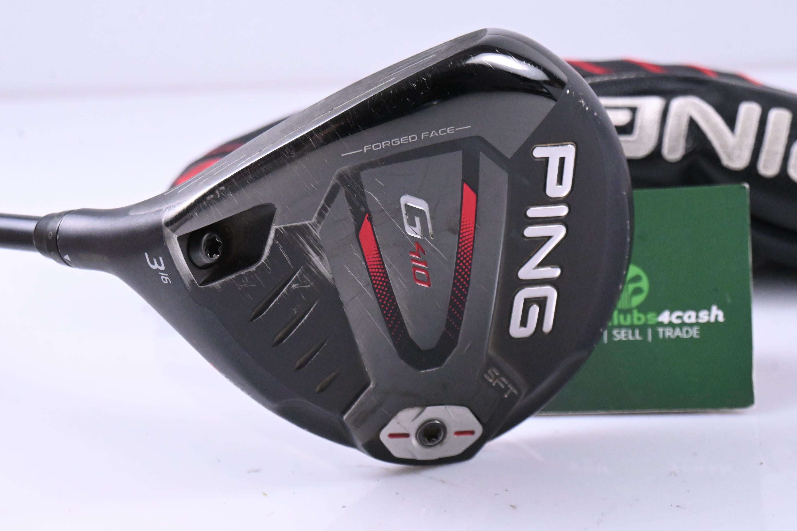 Left Hand Ping G410 SFT #3 Wood / 16 Degree / Senior Flex Ping Alta CB Red 55